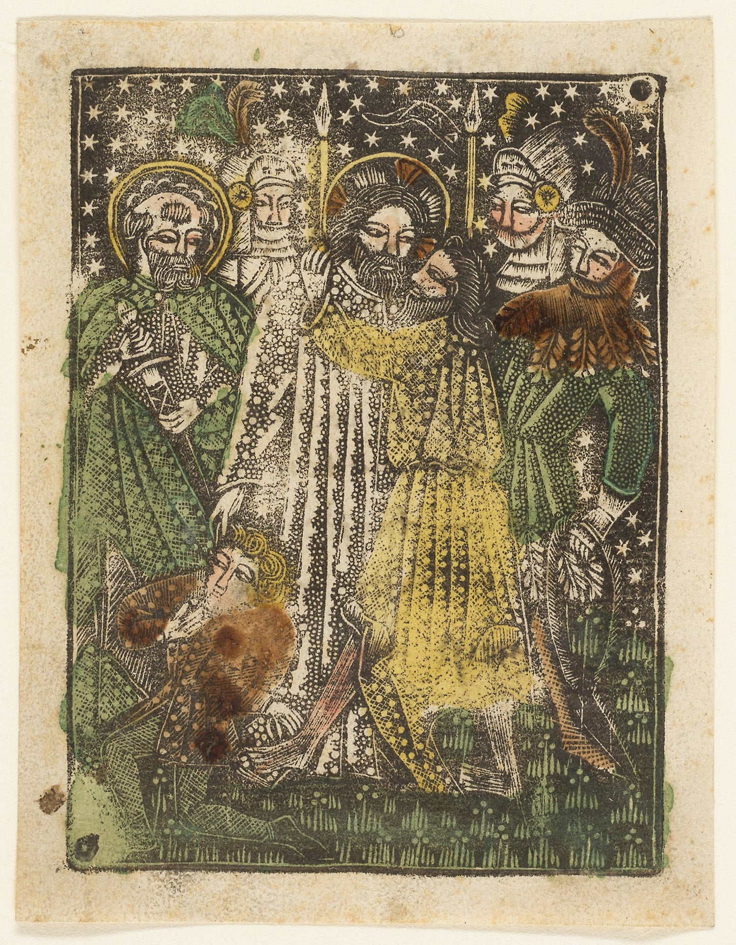 The Capture of Christ -  Artist unknown,  Poster Print Wall Art