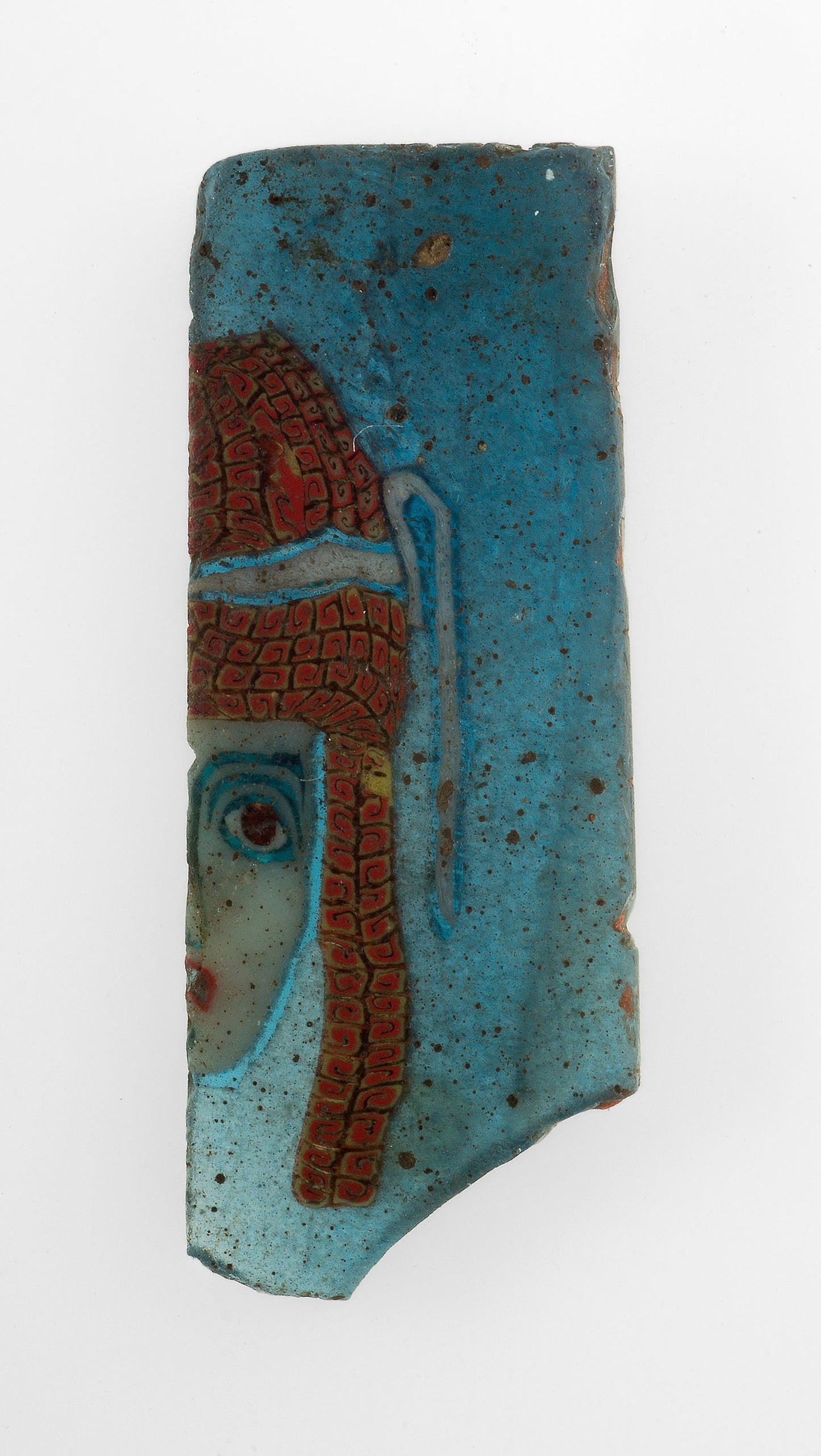 Fragment of an Inlay Depicting a Theater Mask -  Egyptian,  Poster Print Wall Art