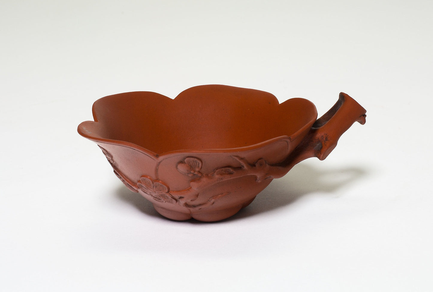 Cup in the Shape of a Plum Flower with Branch-Shaped Handle -  China,  Poster Print Wall Art