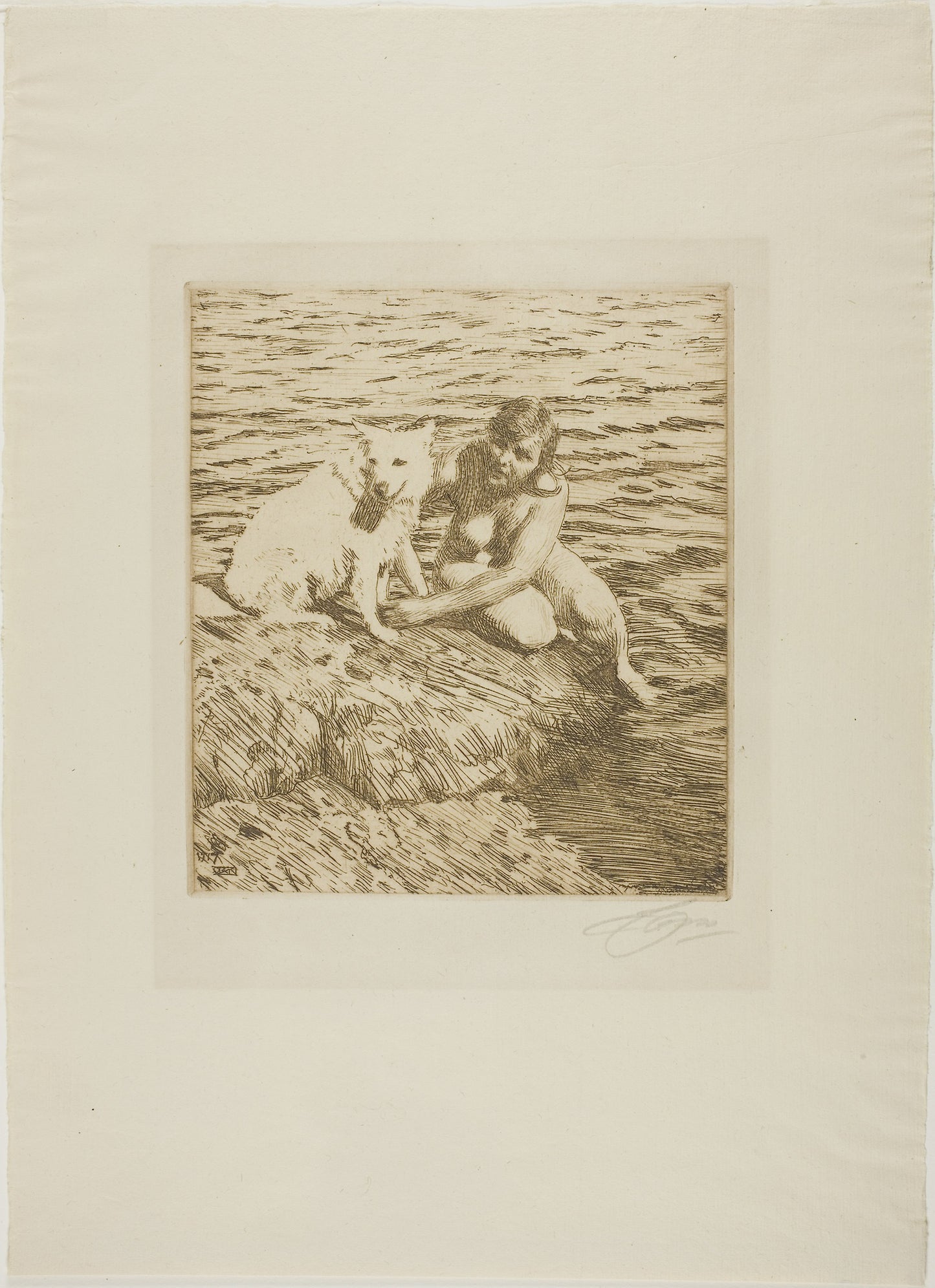 Sappo -  Anders Zorn,  Poster Print Wall Art