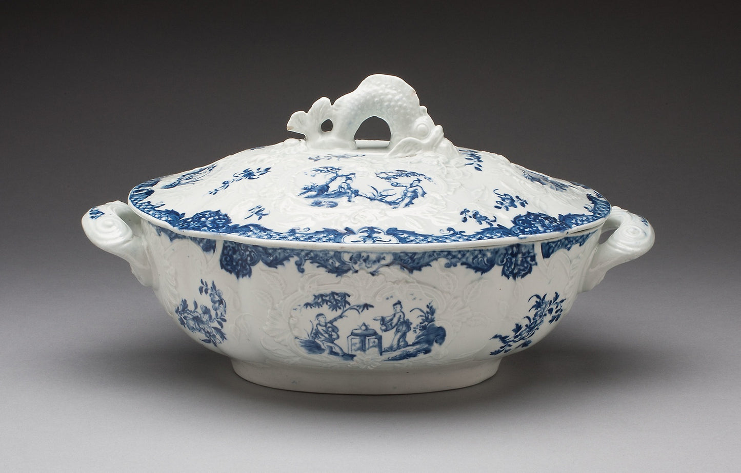 Tureen -  Worcester Porcelain Factory,  Poster Print Wall Art