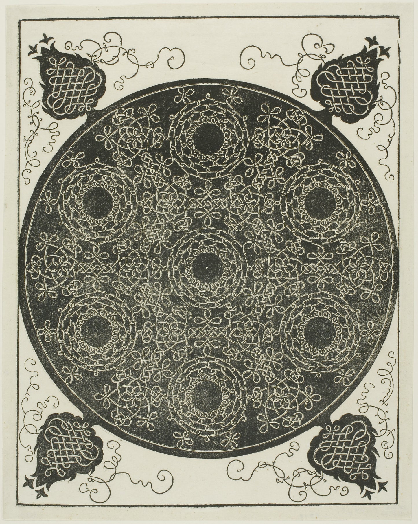 The Fourth Knot -  Albrecht Dürer,  Poster Print Wall Art