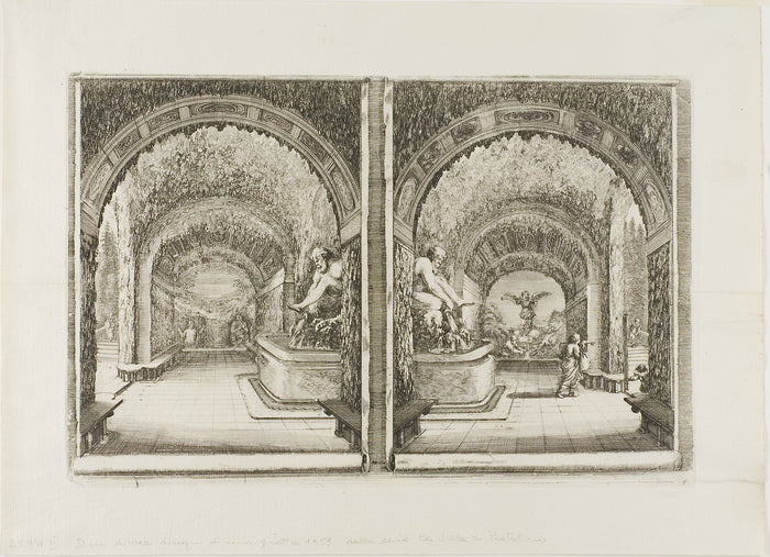 The Grotto of Pan and Fame: Stefano della Bella,16x12