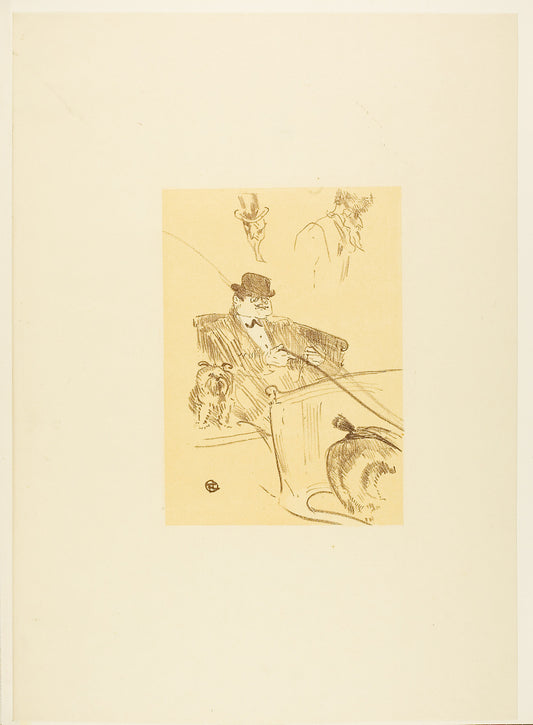 Good Morning Mr. Robin: Henri de Toulouse-Lautrec,16x12"(A3) Poster