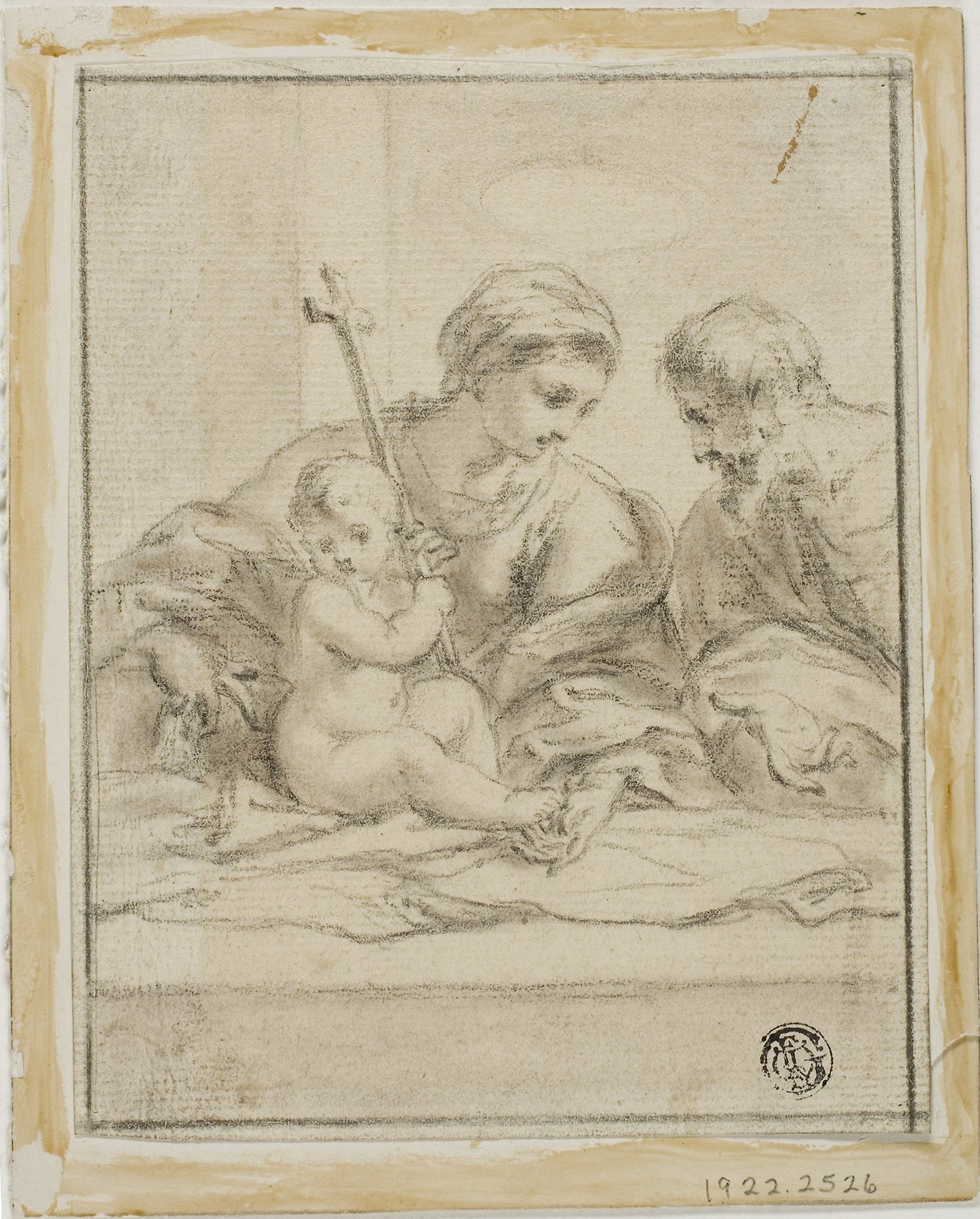 Holy Family -  After Bartolommeo Schedoni,  Poster Print Wall Art
