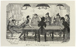 April - The Finishing Touch from George Cruikshank's Steel Etchings to The Comic Almanacks: 1835-1853: George Cruikshank (English, 1792-1878),16x12"(A3) Poster