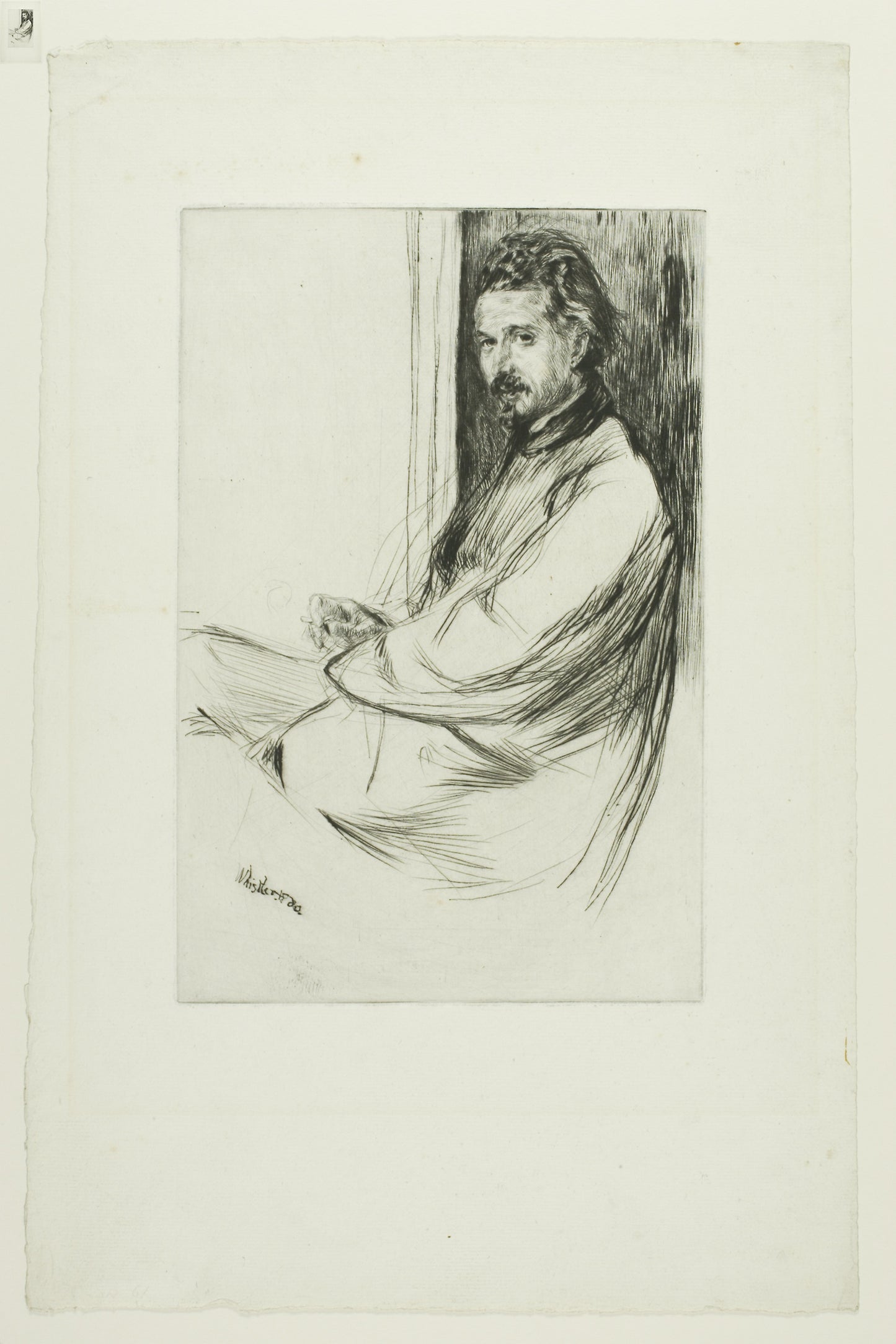 Axenfeld -  James McNeill Whistler,  Poster Print Wall Art