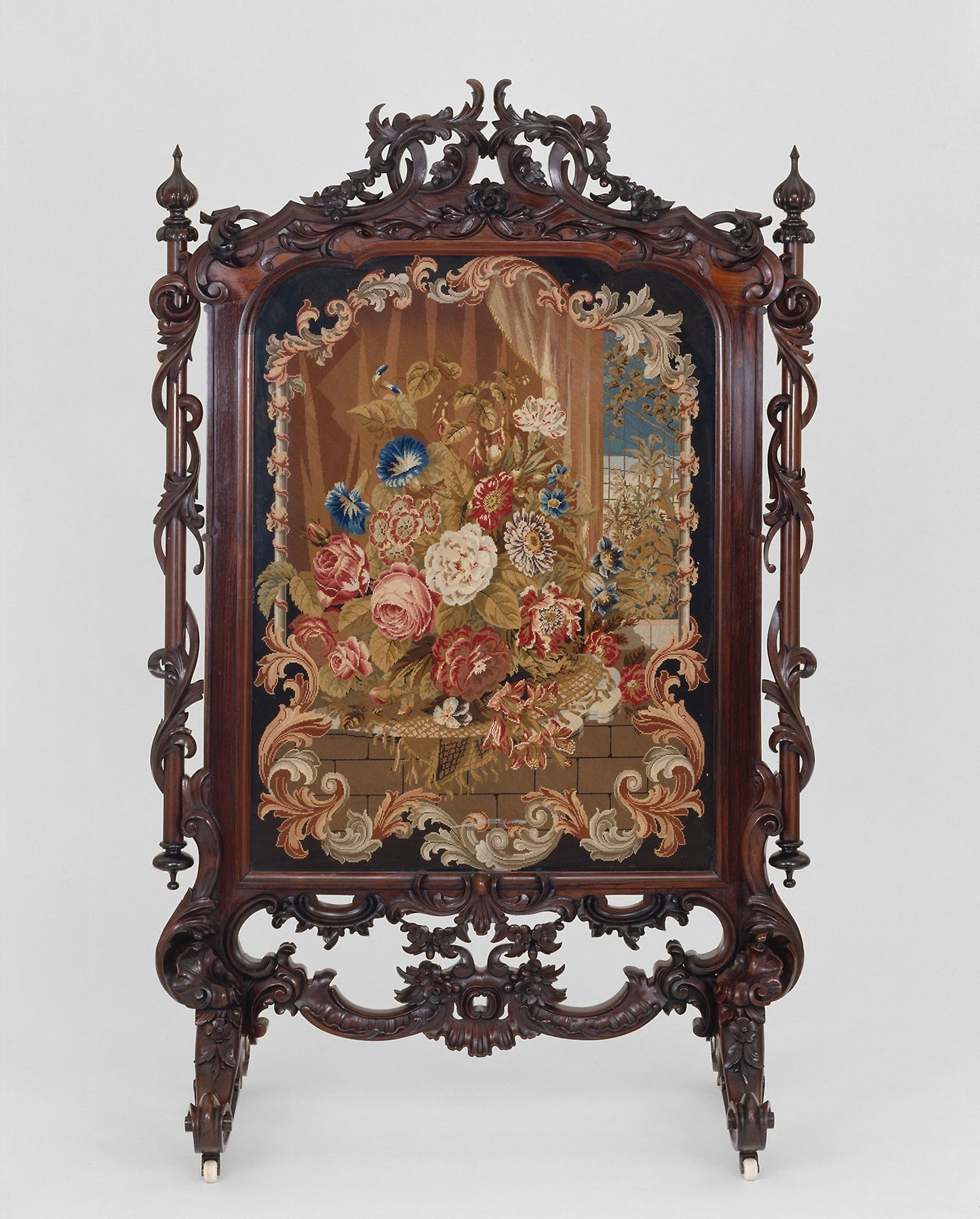 Fire Screen -  Artist unknown,  Poster Print Wall Art