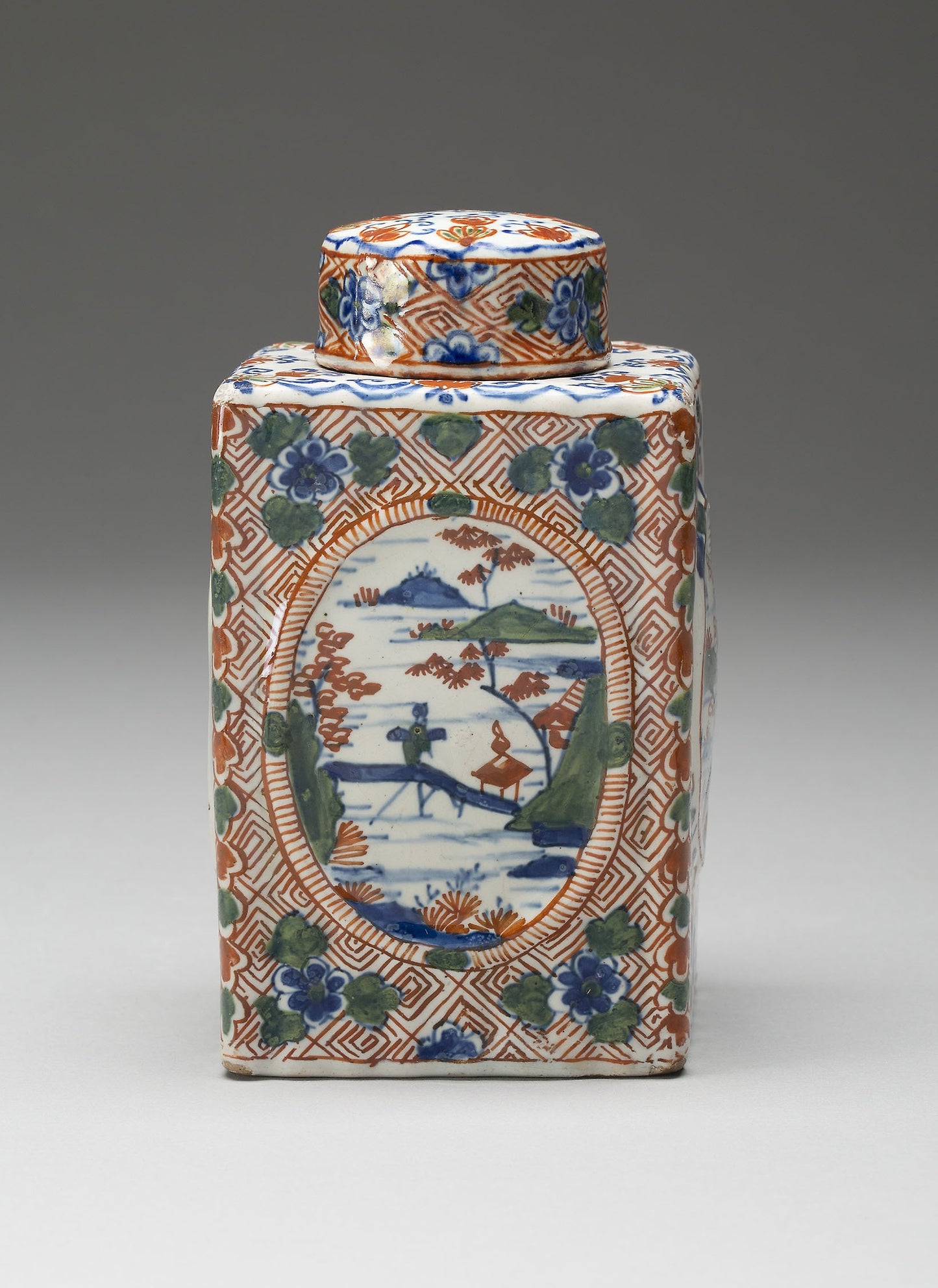 Tea Caddy -  De Metaale Pot (The Metal Pot) Factory,  Poster Print Wall Art