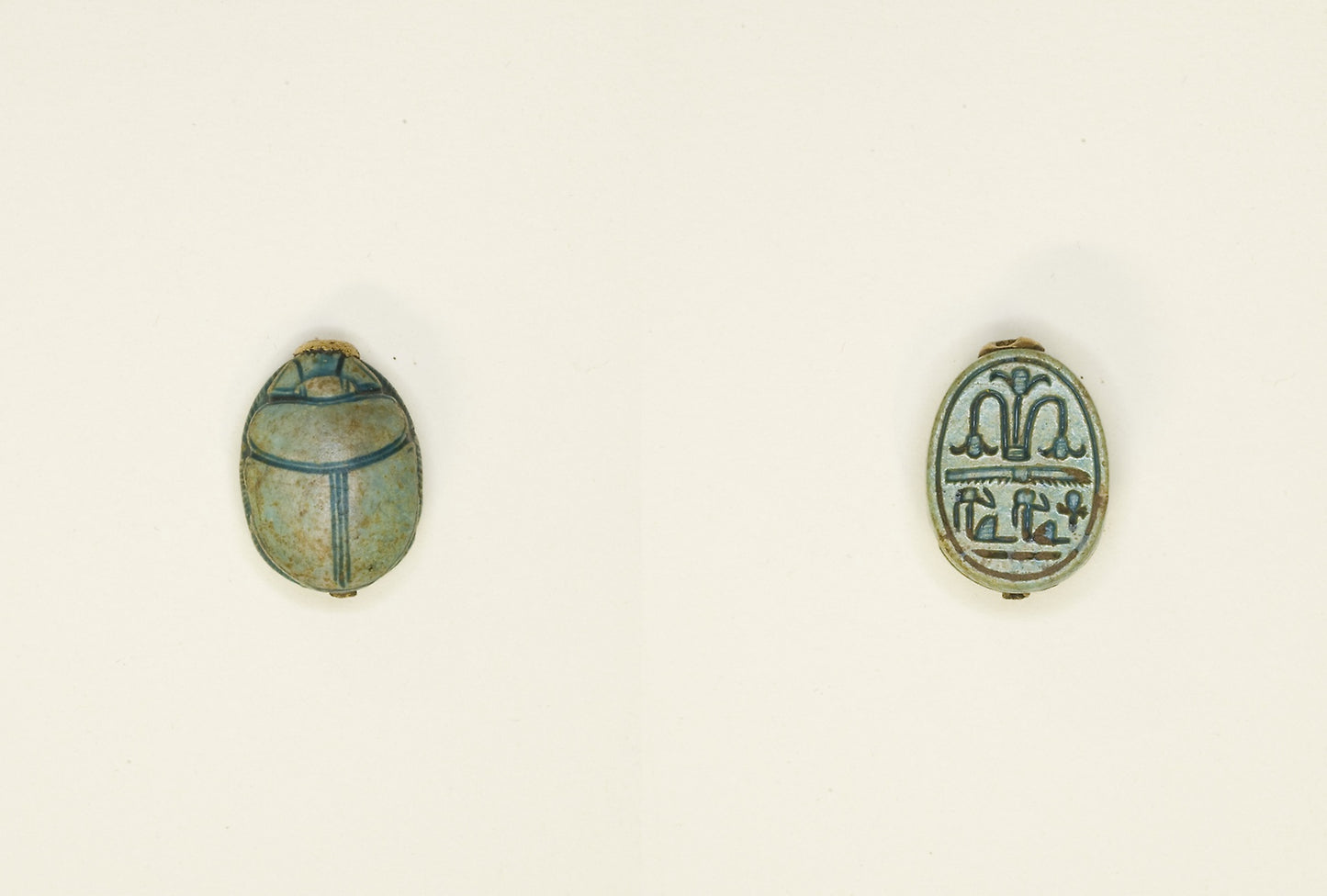 Scarab -  Floral Motif -  Egyptian,  Poster Print Wall Art