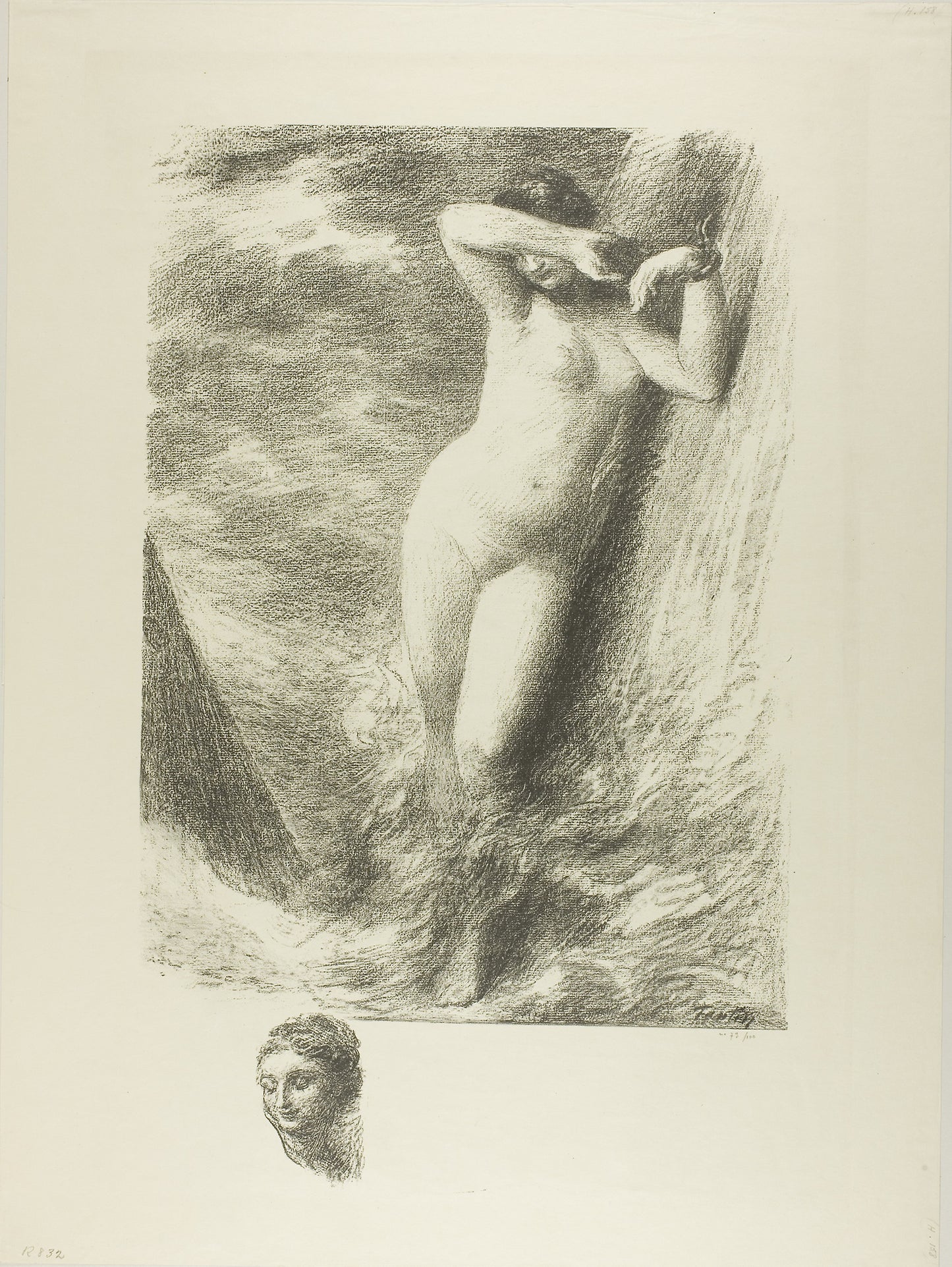 Andromeda -  Henri Fantin-Latour,  Poster Print Wall Art