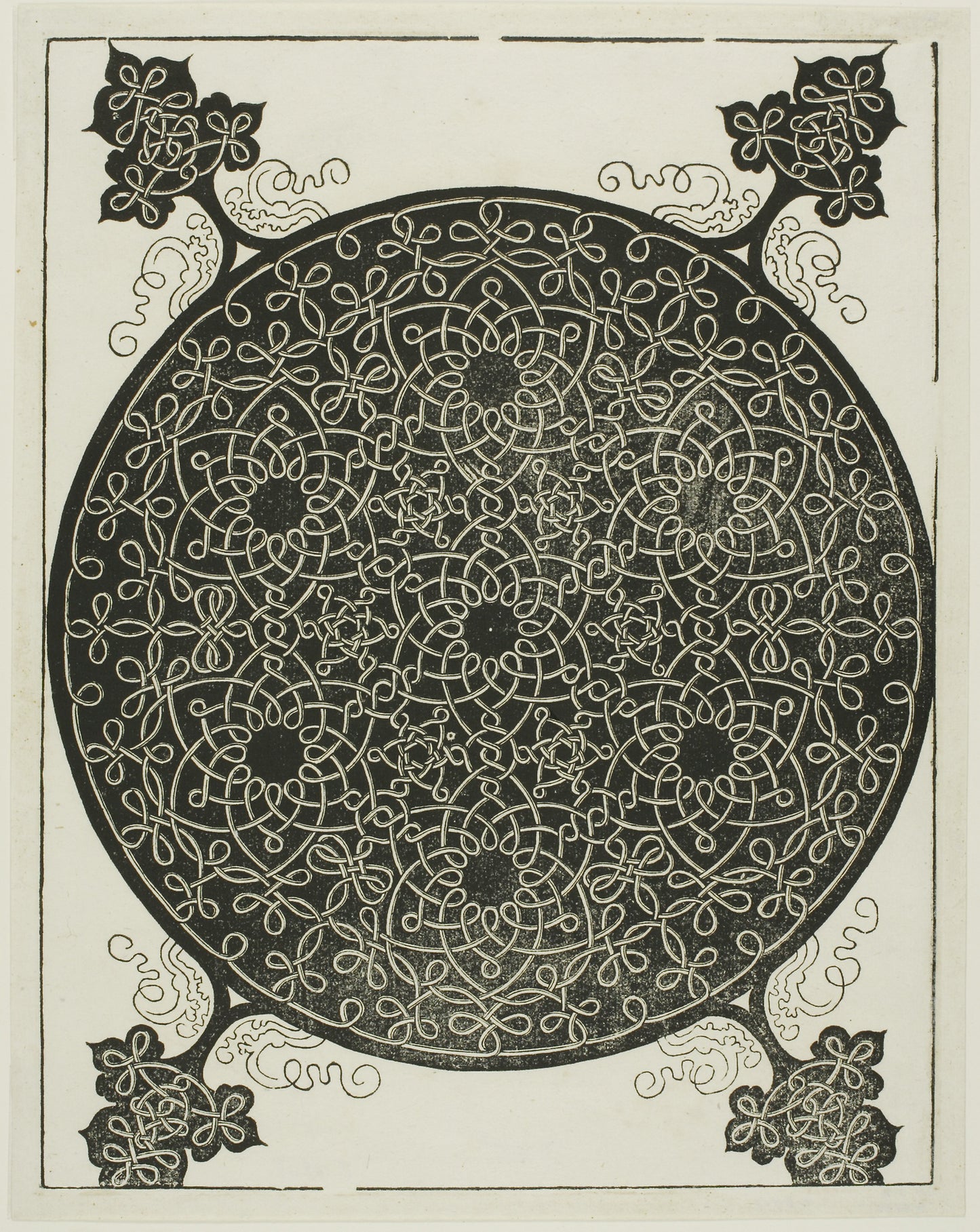 The Sixth Knot -  Albrecht Dürer,  Poster Print Wall Art