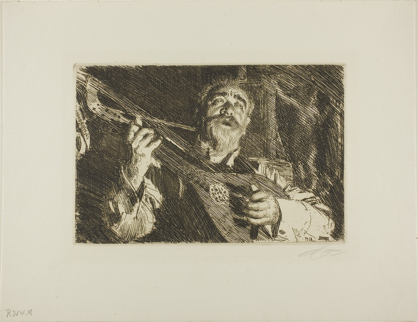 Vicke -  Anders Zorn,  Poster Print Wall Art
