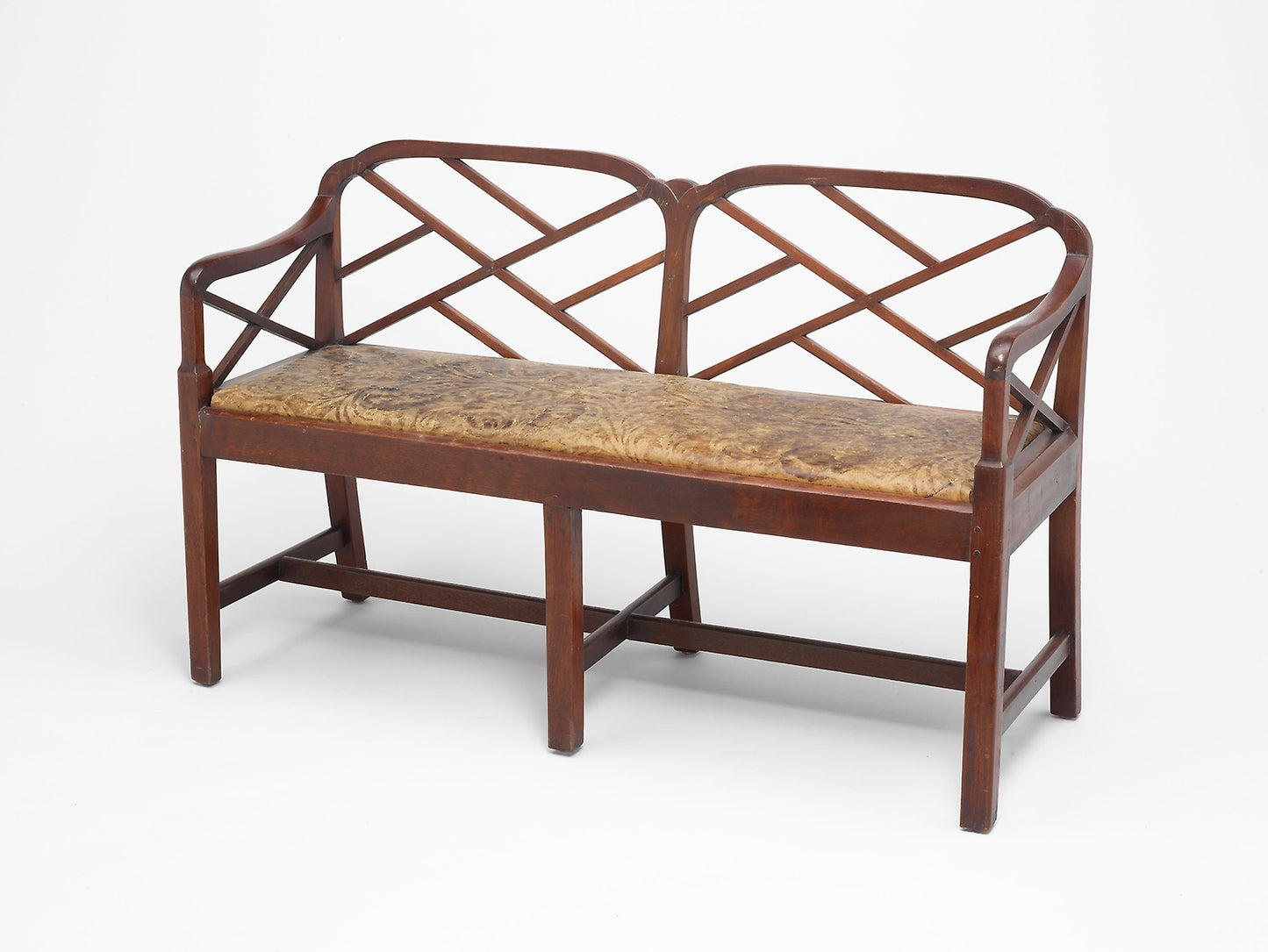 Settee -  Attributed to Joseph Walter, active c. 1768-1793,  Poster Print Wall Art