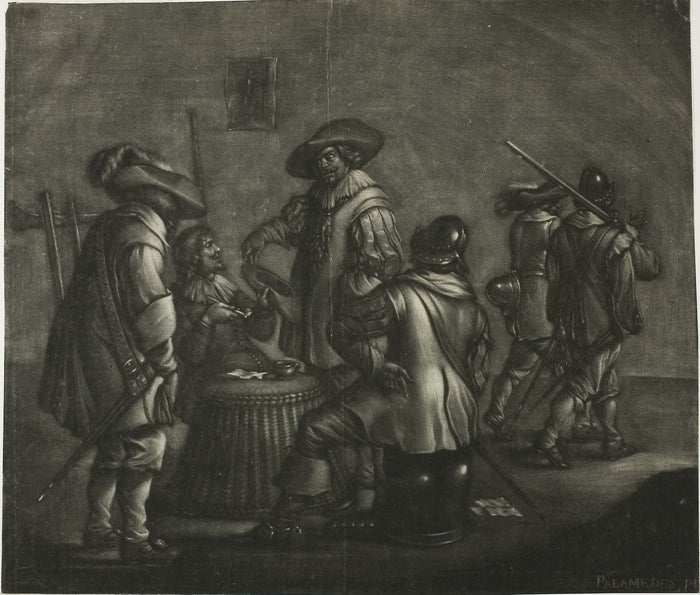 Group of Six Soldiers: Wallerant Vaillant,16x12