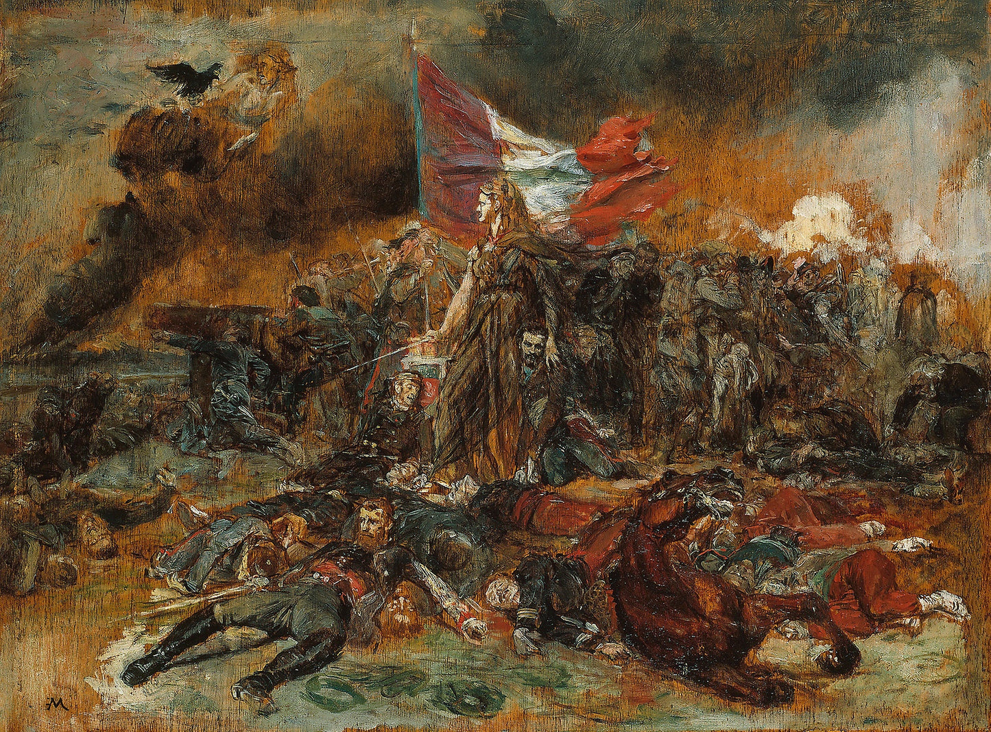 The Defense of Paris -  Jean Louis Ernest Meissonier,  Poster Print Wall Art