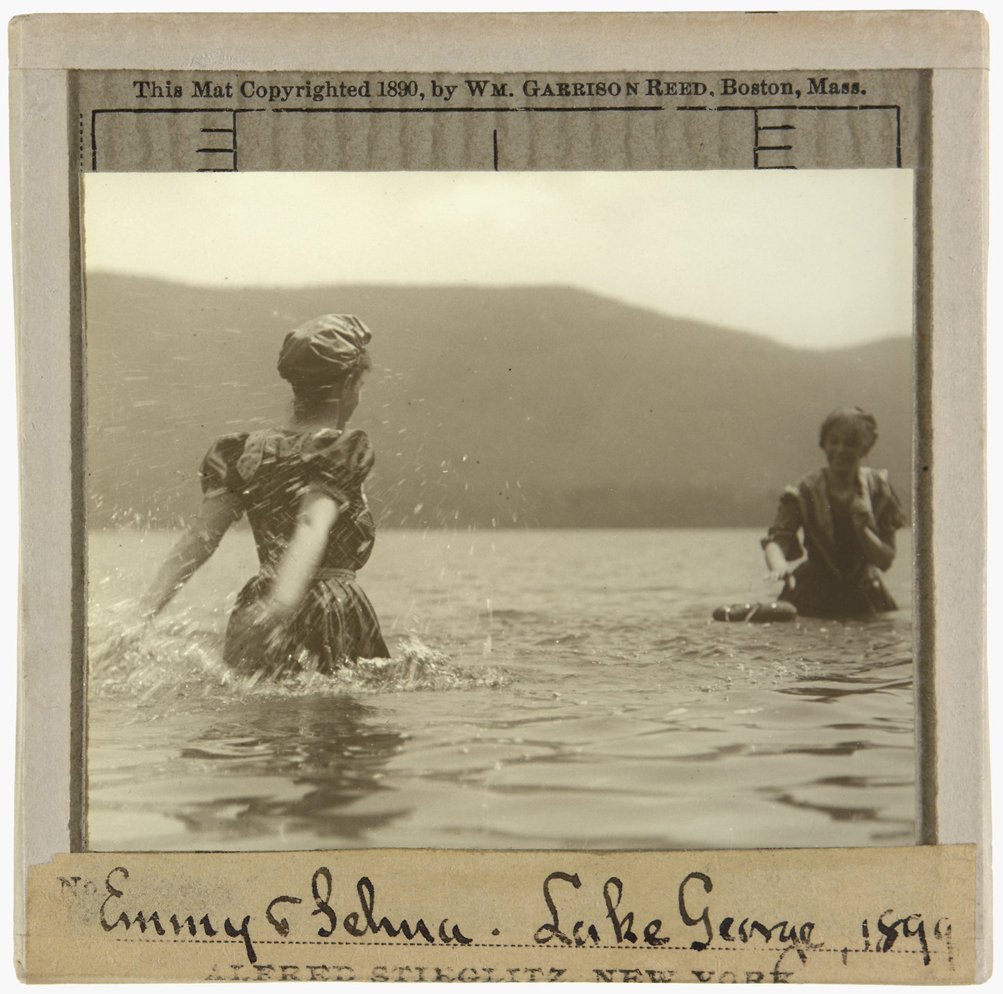 Emmy and Selma, Lake George -  Alfred Stieglitz,  Poster Print Wall Art