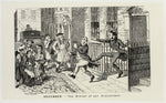 December - "The Winter of Our Discontent" from George Cruikshank's Steel Etchings to The Comic Almanacks: 1835-1853: George Cruikshank (English, 1792-1878),16x12"(A3) Poster