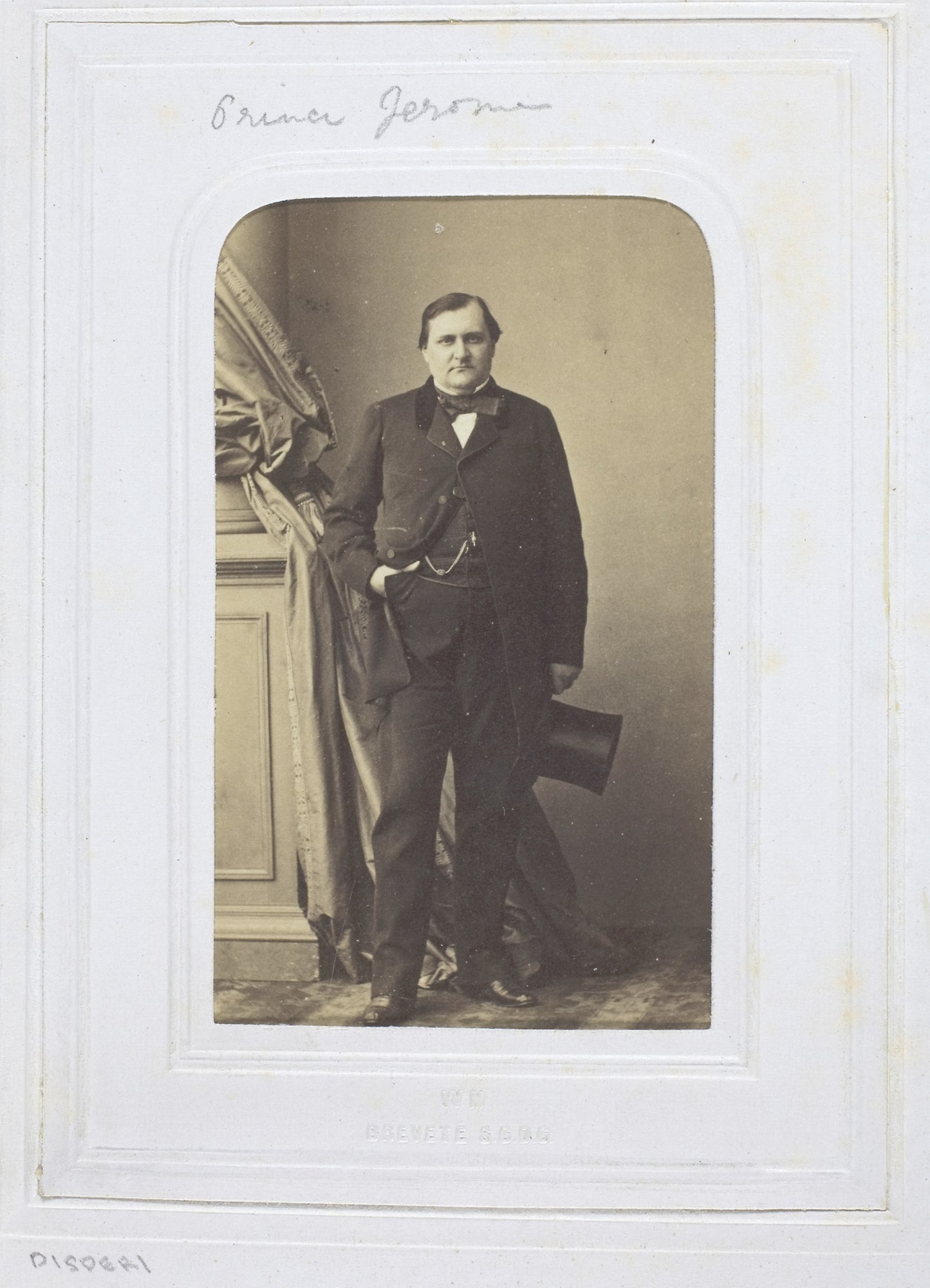 Prince Jérôme -  André-Adolphe-Eugène Disdéri,  Poster Print Wall Art