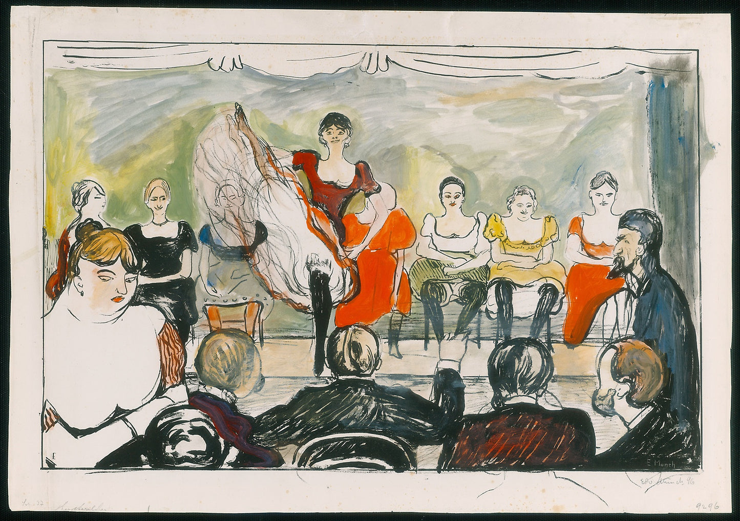 Tingletangle -  Edvard Munch,  Poster Print Wall Art