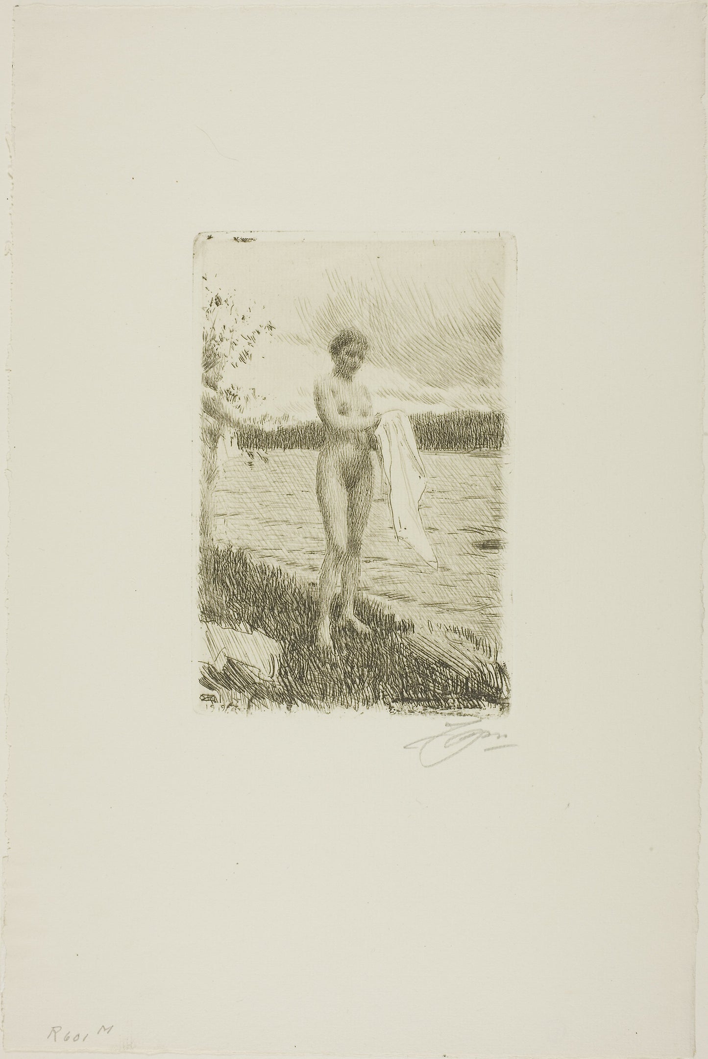 Dal River -  Anders Zorn,  Poster Print Wall Art