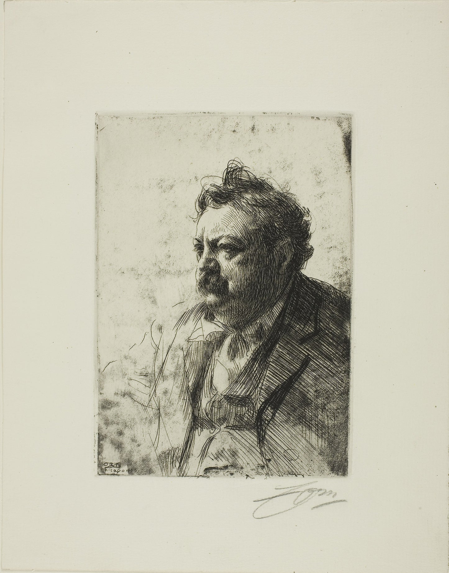 Billy Mason -  Anders Zorn,  Poster Print Wall Art
