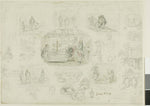 Fashions and Frights of 1829 (recto); Angels Ever Bright and Fair (verso): George Cruikshank,16x12"(A3) Poster