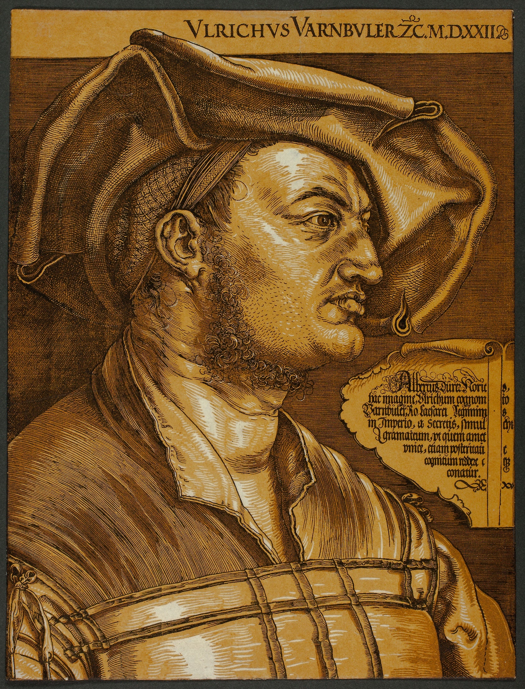 Ulrich Varnbüler: Albrecht Dürer (German, 1471-1528),16x12"(A3) Poster
