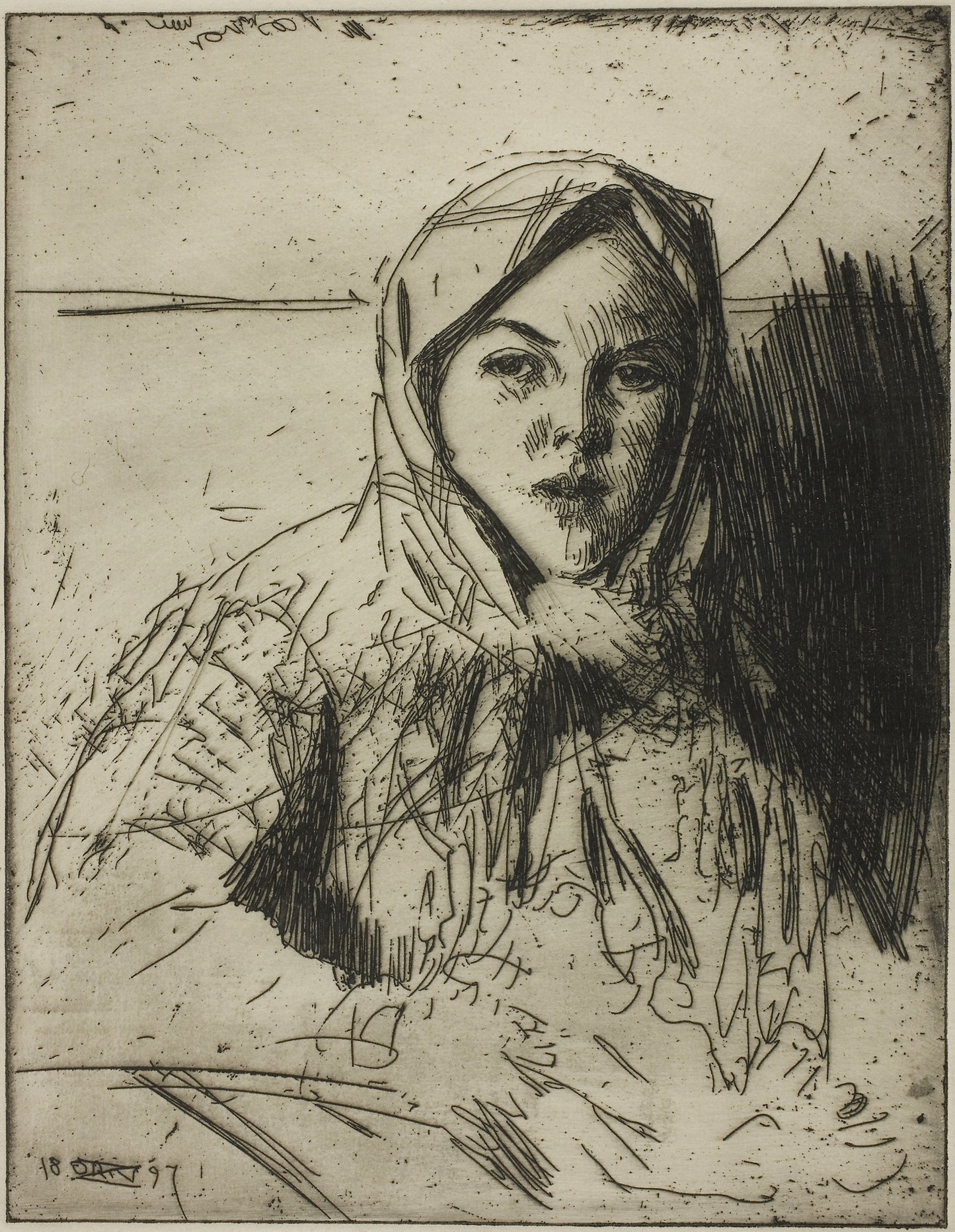 Emma, Girl from Mora -  Anders Zorn,  Poster Print Wall Art