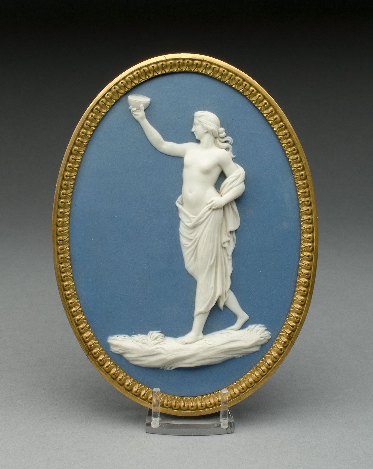 Plaque with Bacchanalian Figure -  Wedgwood Manufactory,  Poster Print Wall Art
