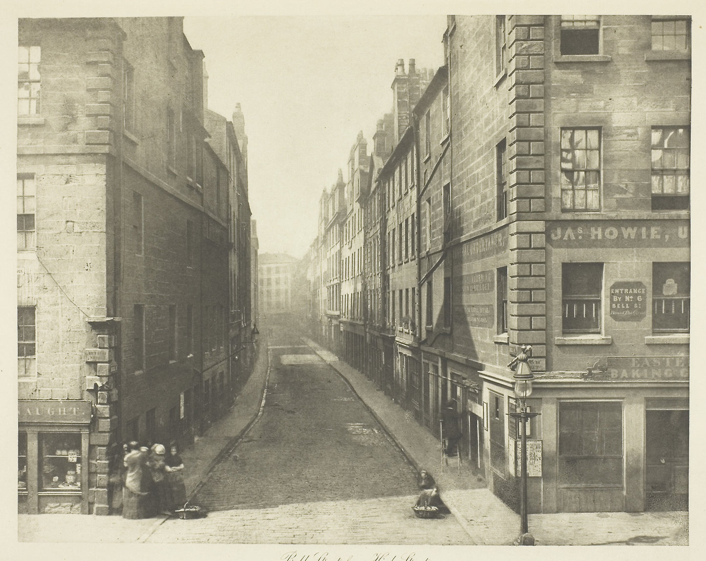 Bell Street from High Street -  Thomas Annan ,  Poster Print Wall Art