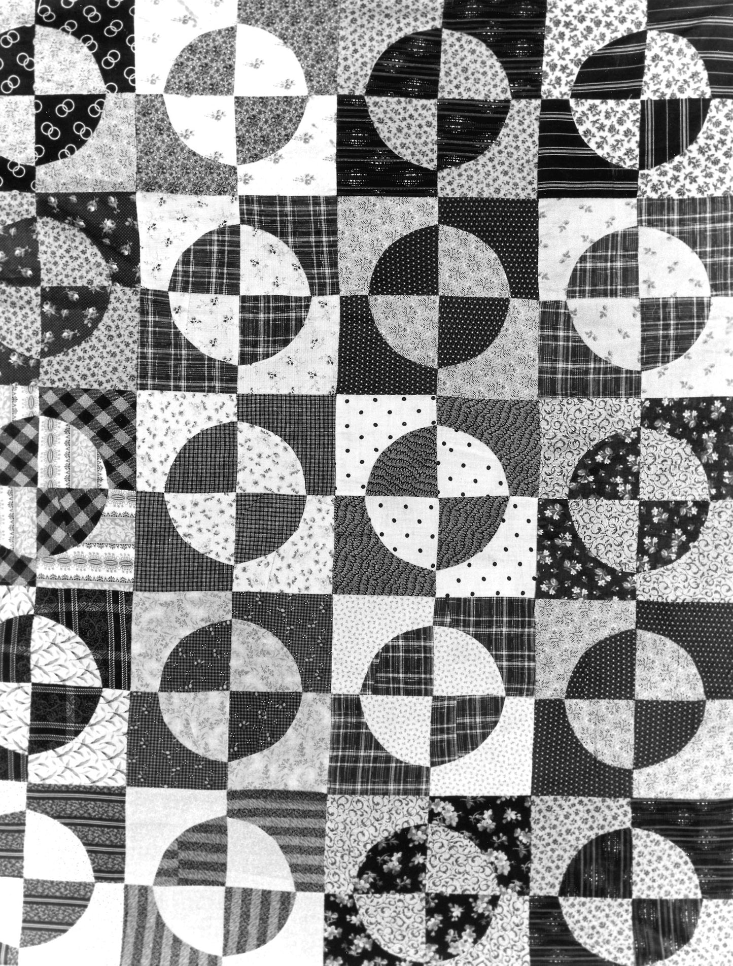 Bedcover (Unfinished Quilt Top) -  United States,  Poster Print Wall Art