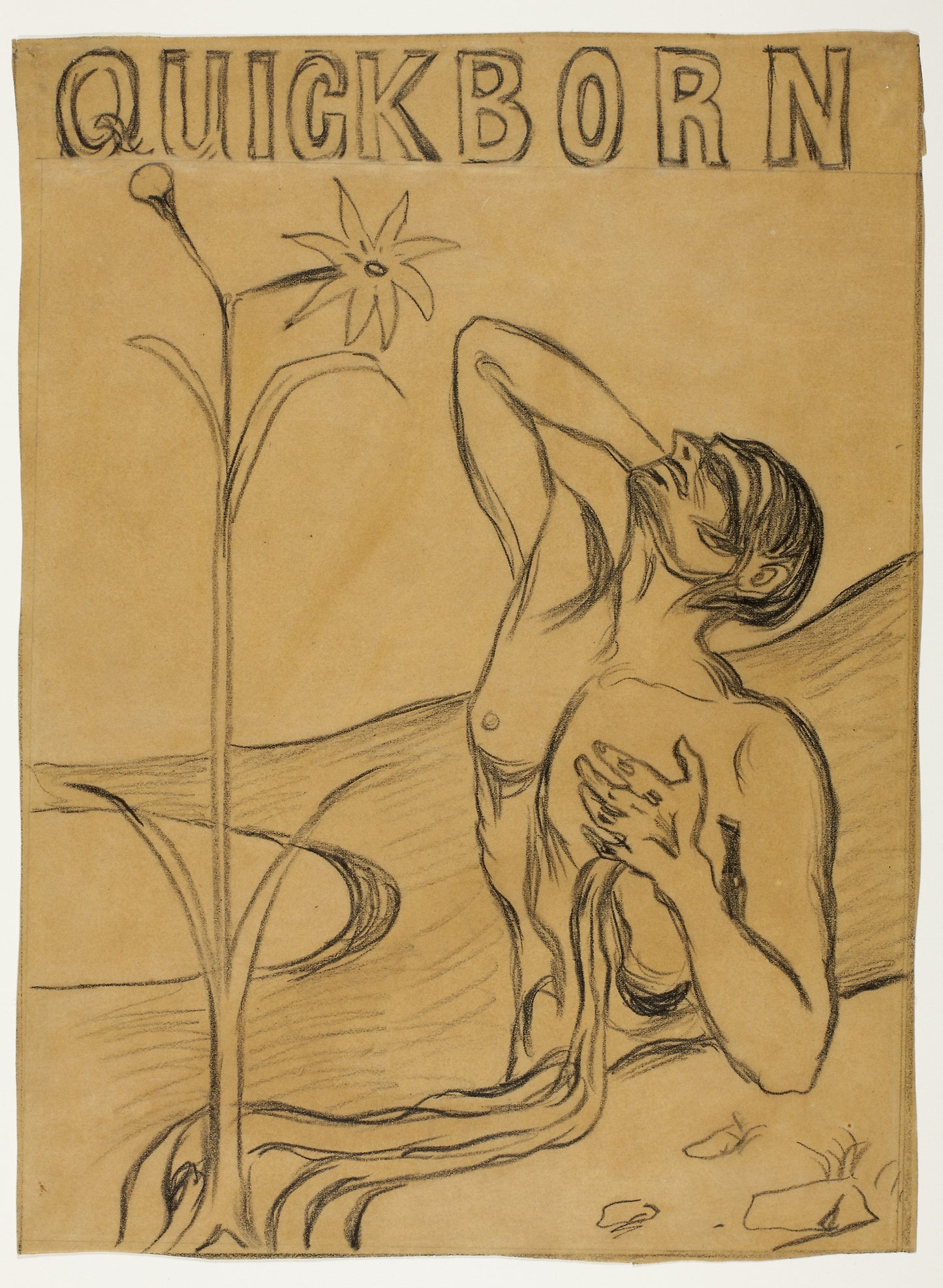 The Flower of Pain -  Edvard Munch,  Poster Print Wall Art
