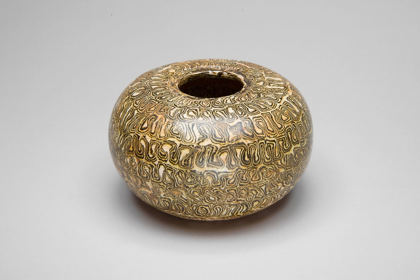 Compressed Spherical Bowl ("Alms Bowl") -  China,  Poster Print Wall Art