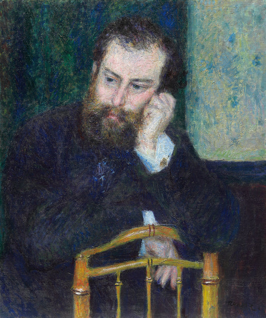 Alfred Sisley: Pierre-Auguste Renoir,16x12"(A3) Poster