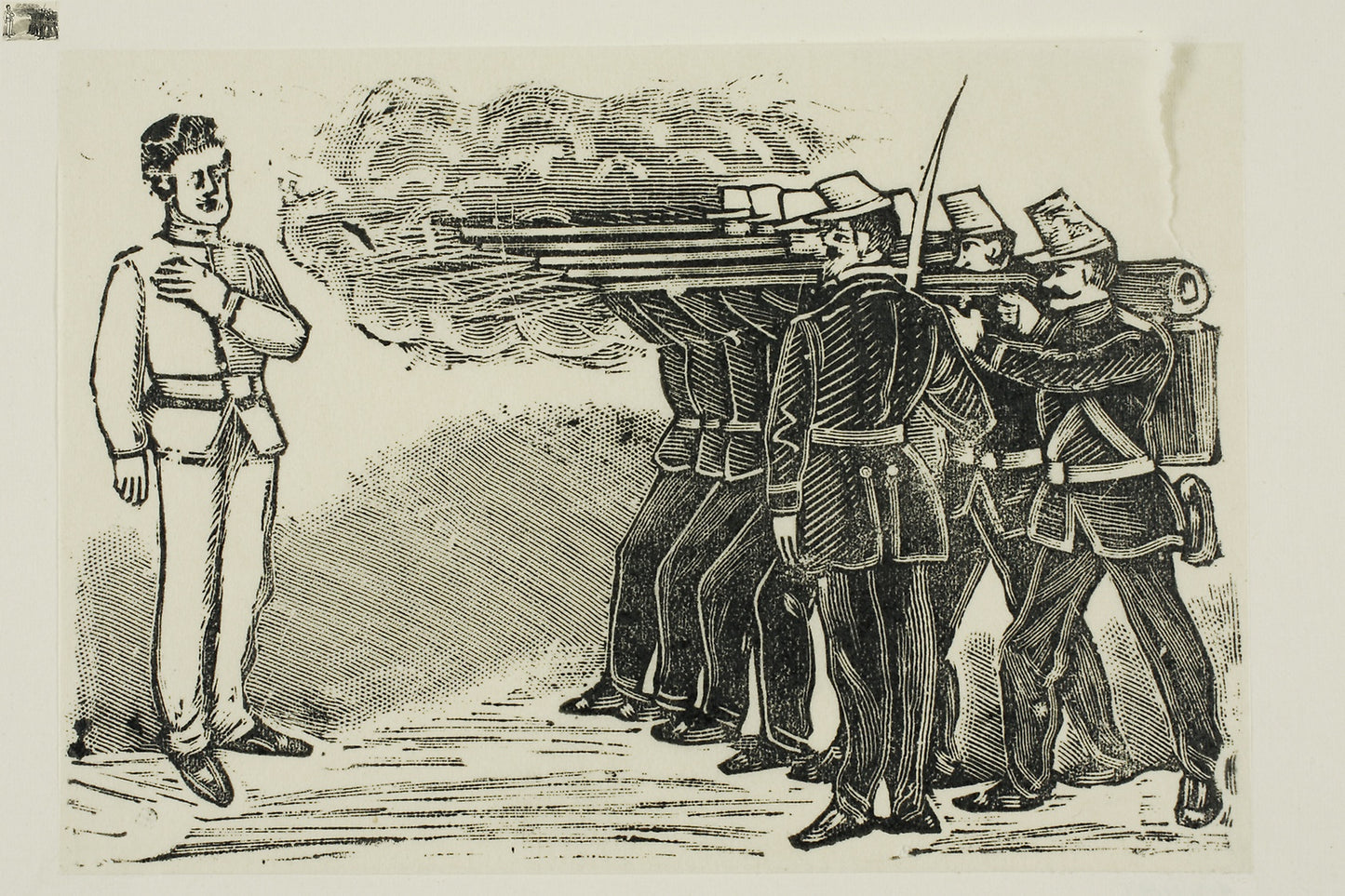 Execution -  Firing Squad -  José Guadalupe Posada,  Poster Print Wall Art