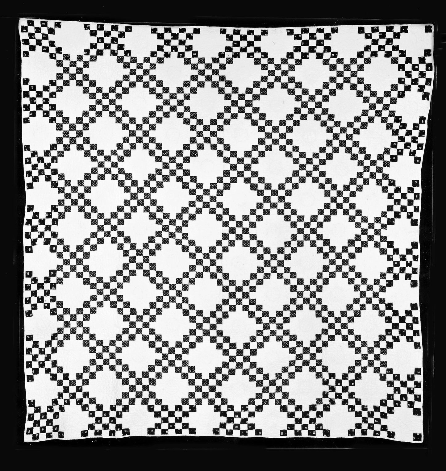 Bedcover (Double Irish Chain) -  United States,  Poster Print Wall Art