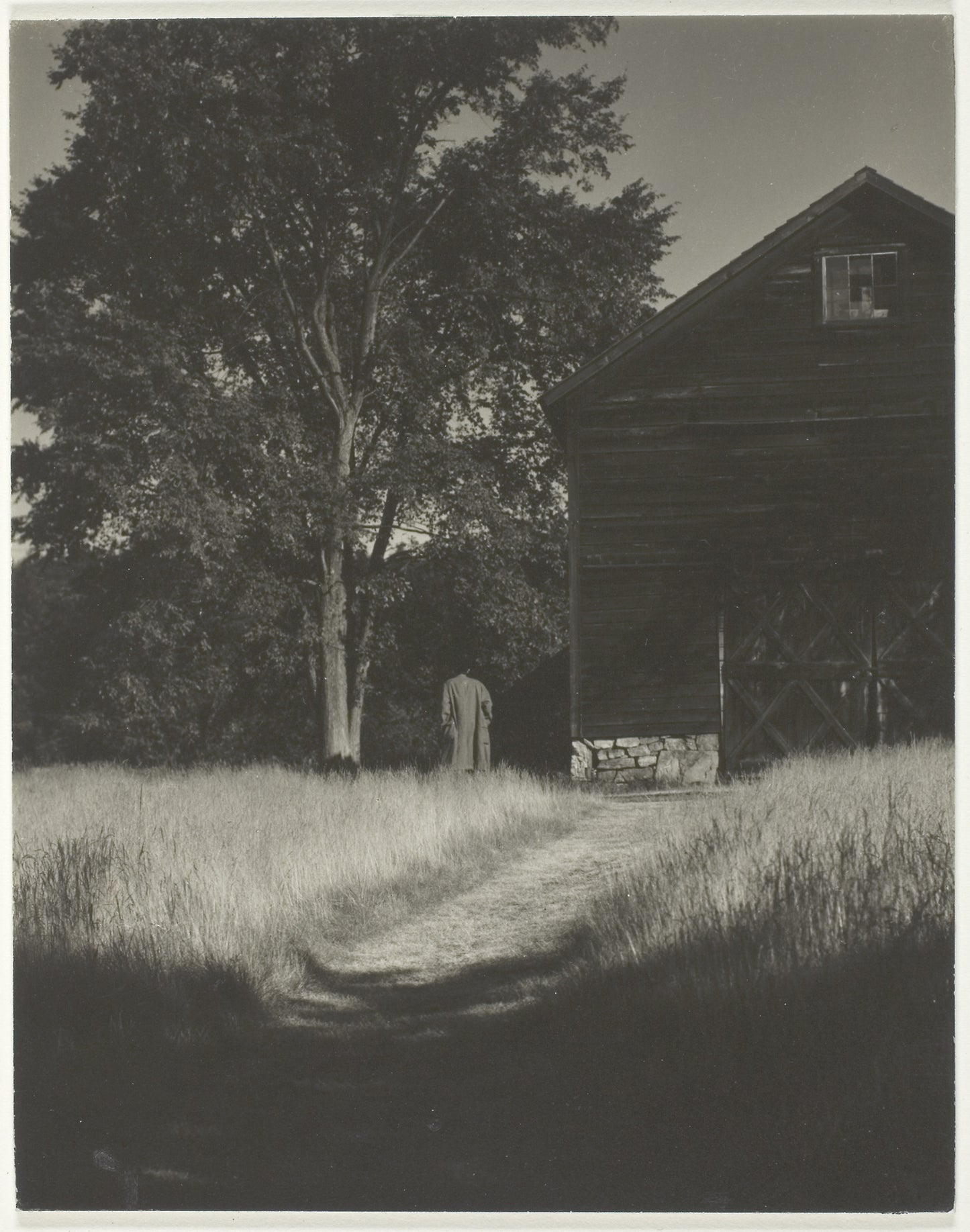 Barn, Lake George -  Alfred Stieglitz,  Poster Print Wall Art