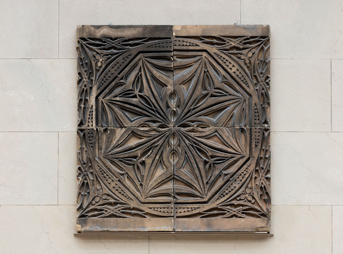 Saint Nicholas Hotel: Spandrel Panels in Snowflake Design: Adler & Sullivan,16x12