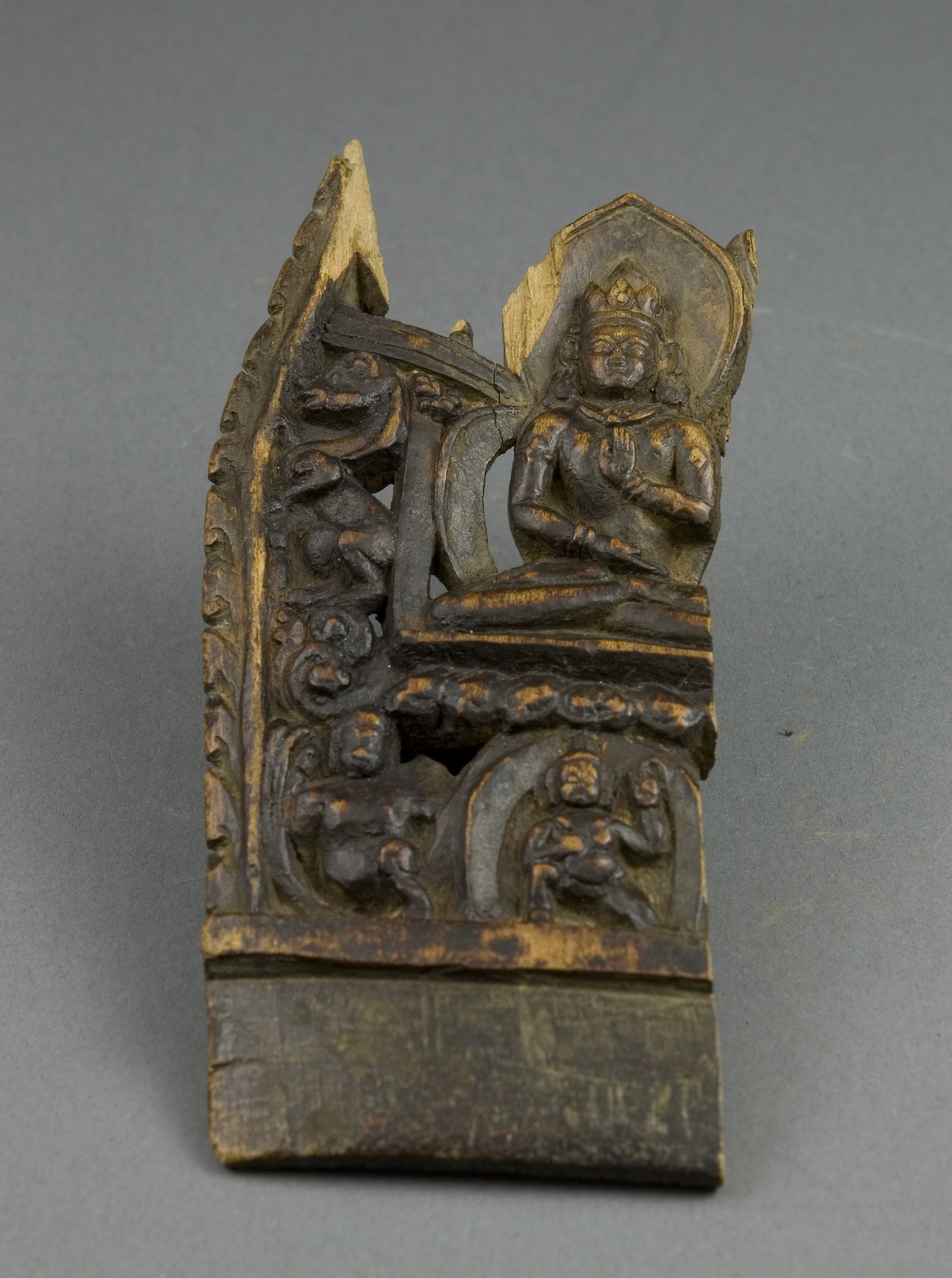 Fragment Depicting a Tathaghata -  Western Tibet,  Poster Print Wall Art