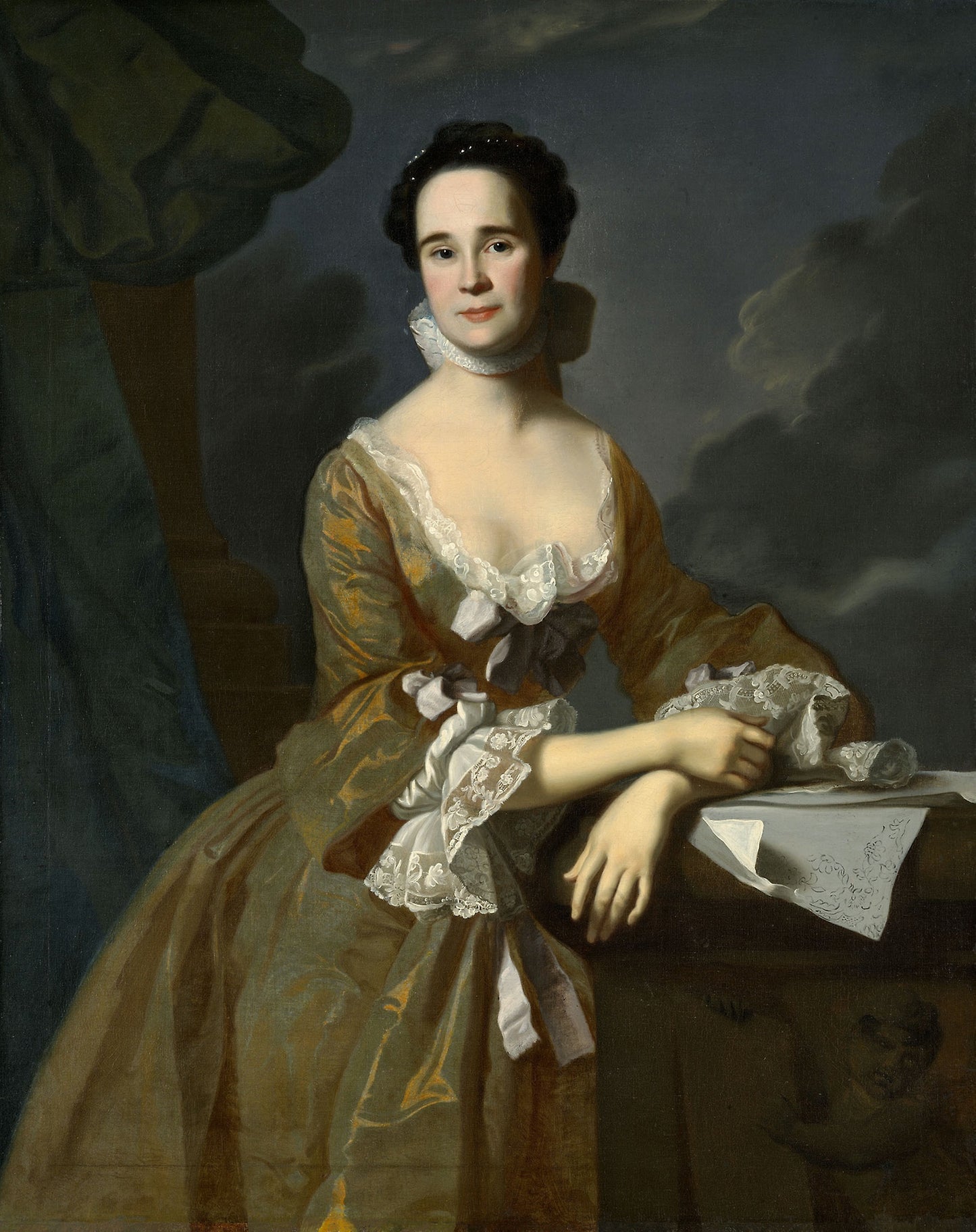 Mrs. Daniel Hubbard (Mary Greene): John Singleton Copley, Poster Print Wall Art