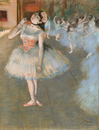 The Star: Edgar Degas,16x12"(A3) Poster