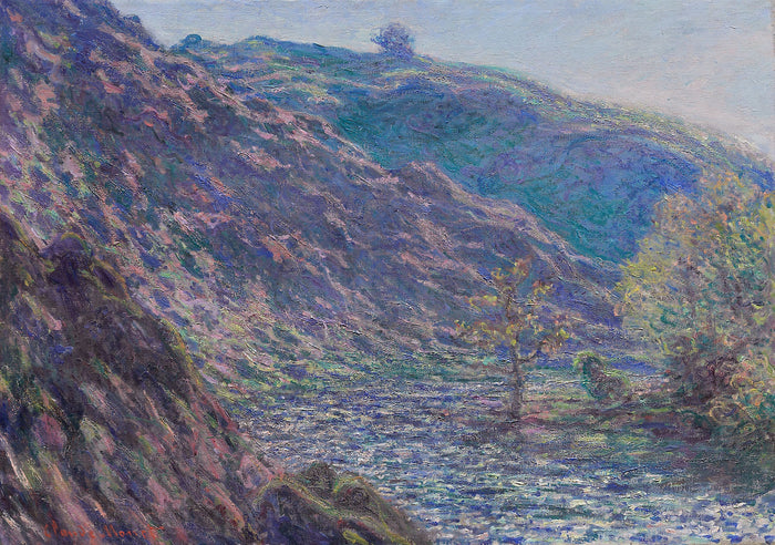 The Petite Creuse River: Claude Monet,16x12