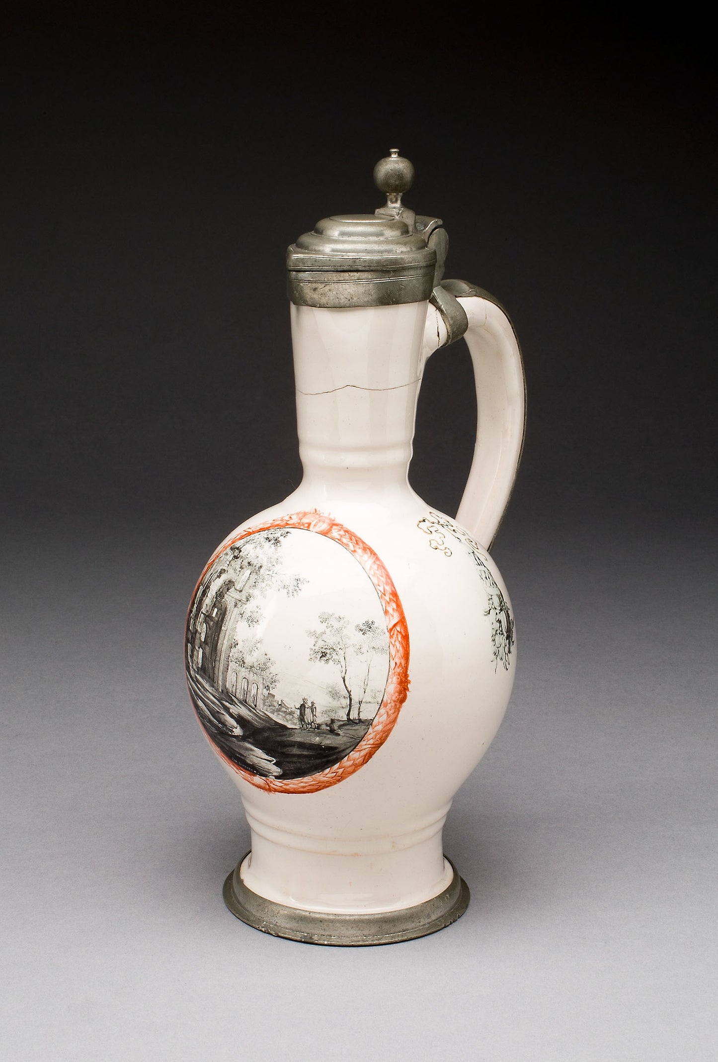 Jug: Painted: Johann Schaper, Poster Print Wall Art