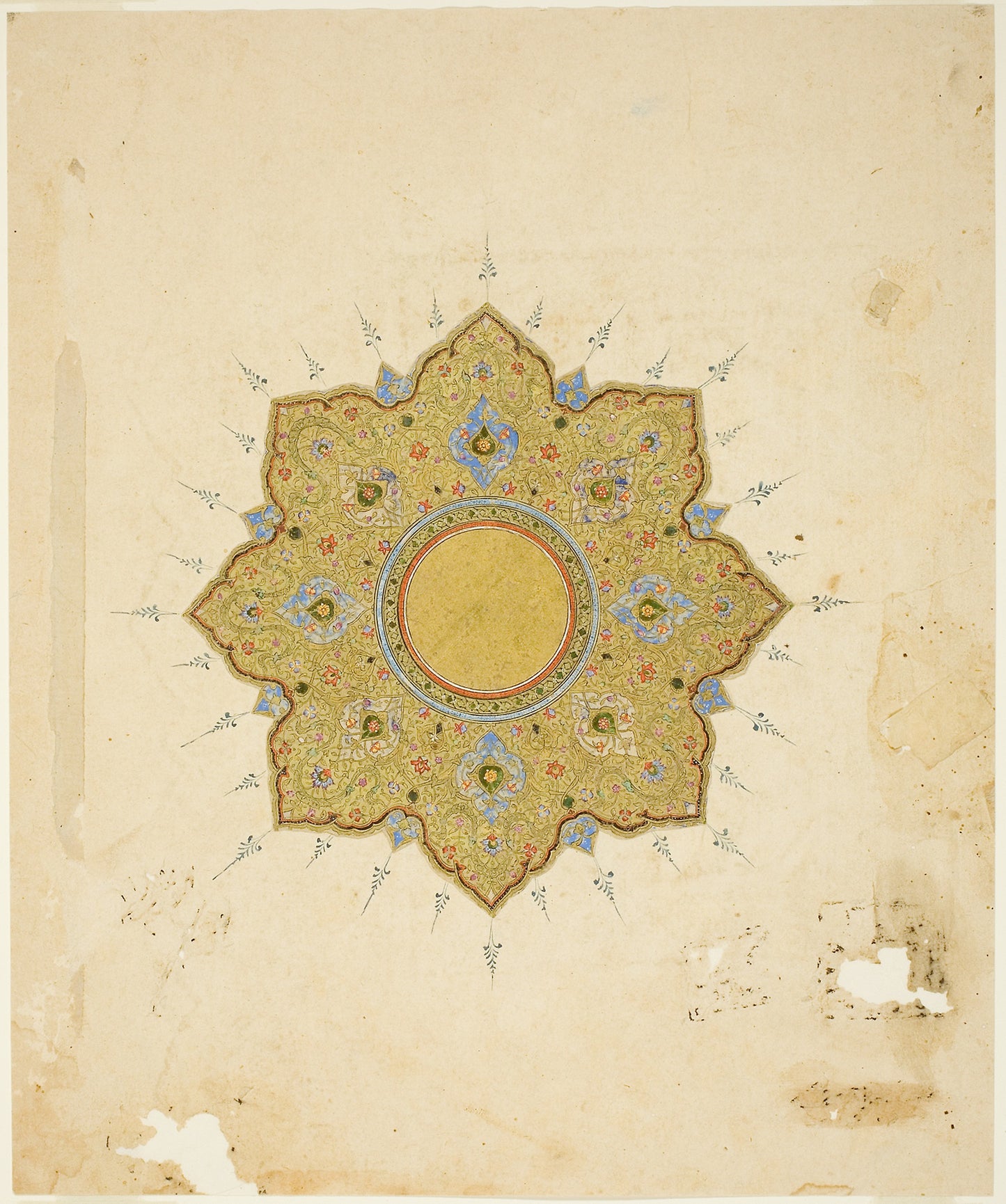Shamsa Medallion -  Iran,  Poster Print Wall Art
