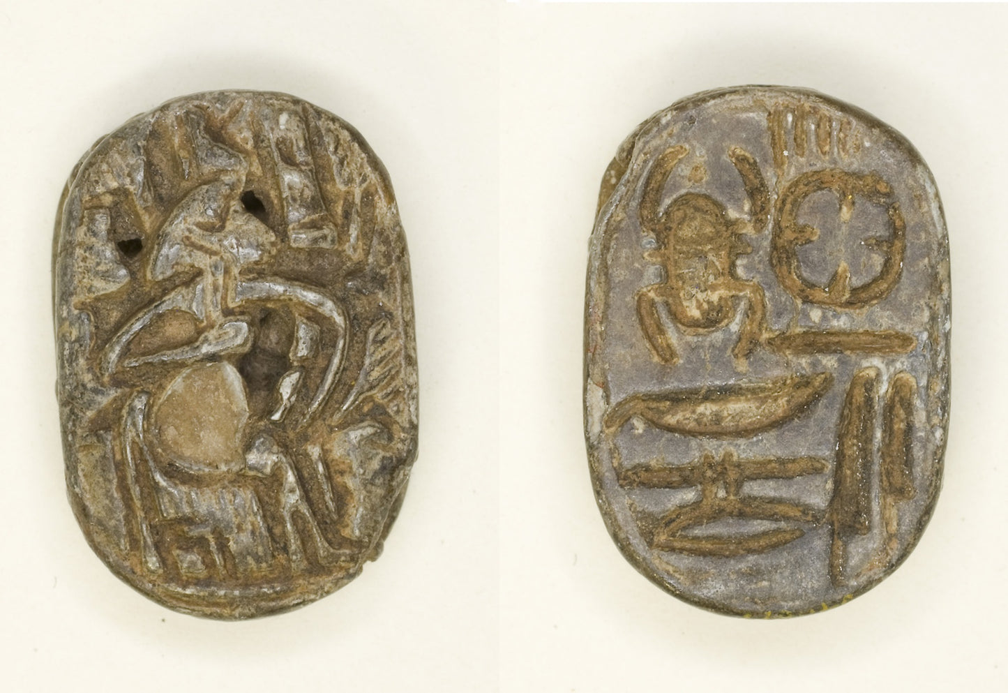 Plaque with Representation of Goddess Isis suckling Horus -  Egyptian,  Poster Print Wall Art