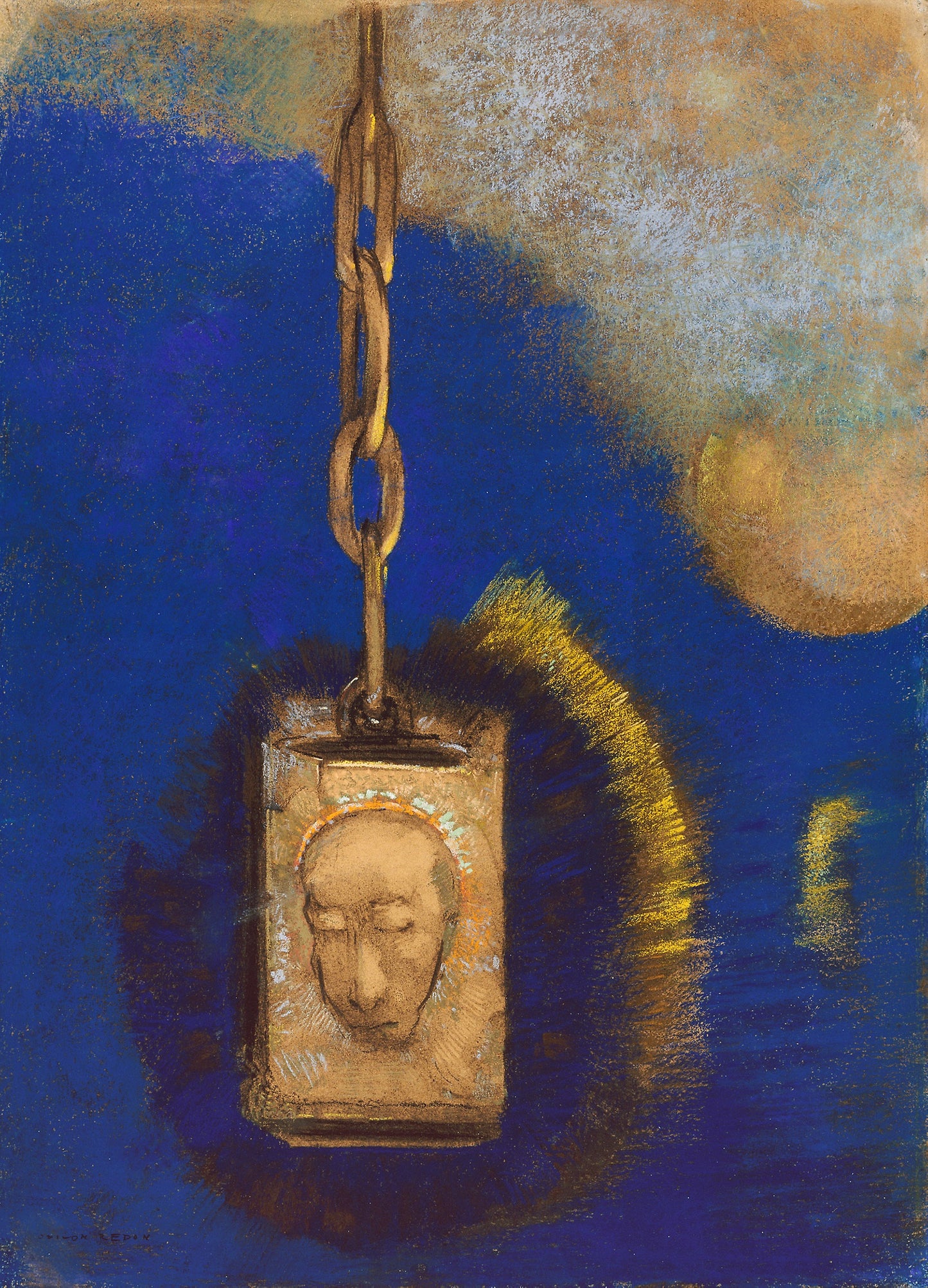 The Beacon -  Odilon Redon,  Poster Print Wall Art