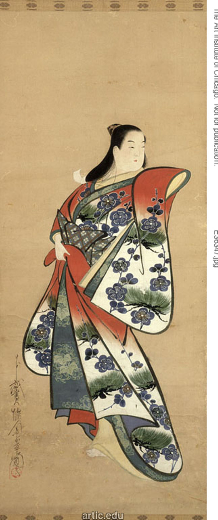 A Beauty: Kaigetsudo Doshin ,16x12