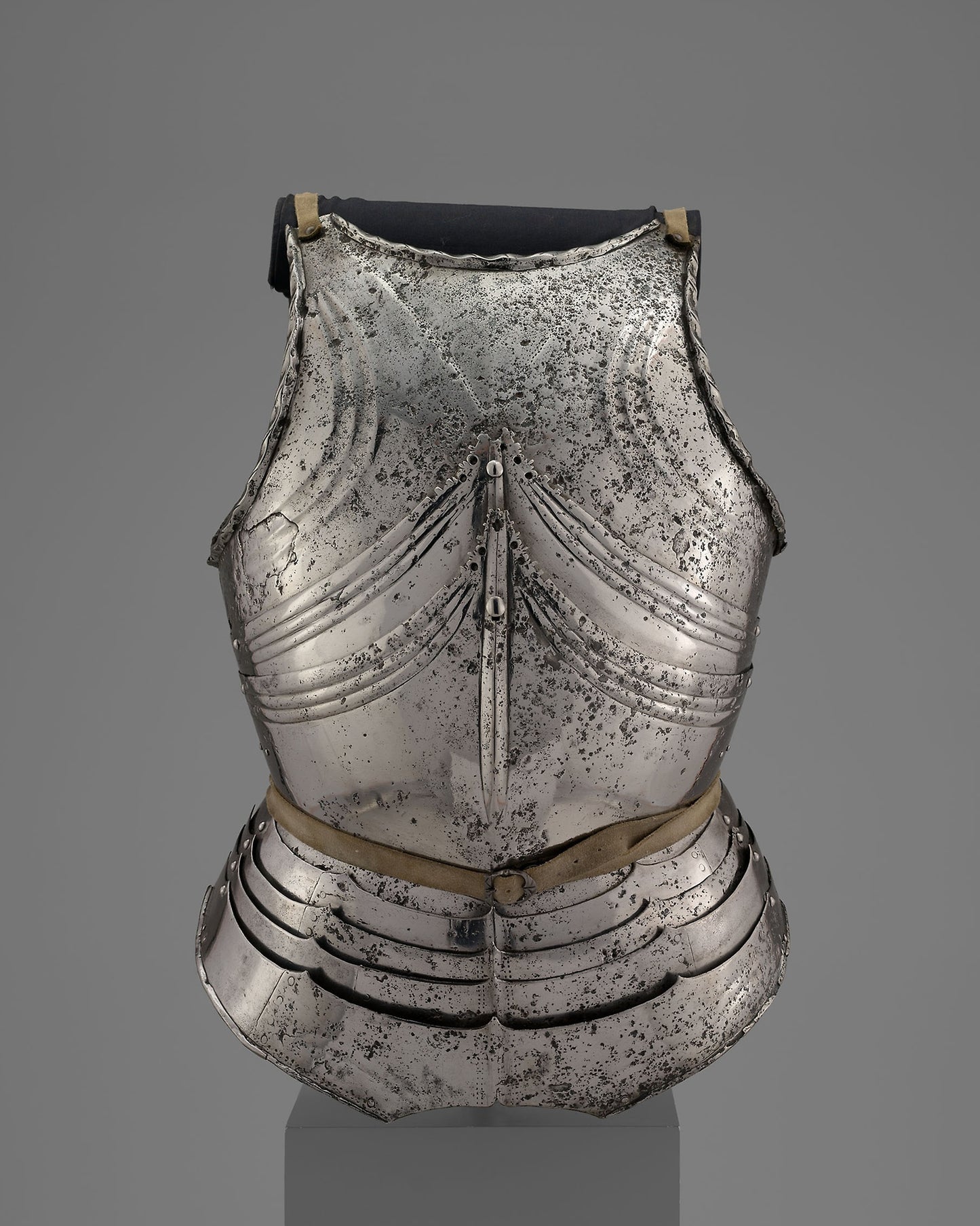 Cuirass (Breastplate and Backplate) in the Late Gothic Style -  South German or Austrian,  Poster Print Wall Art