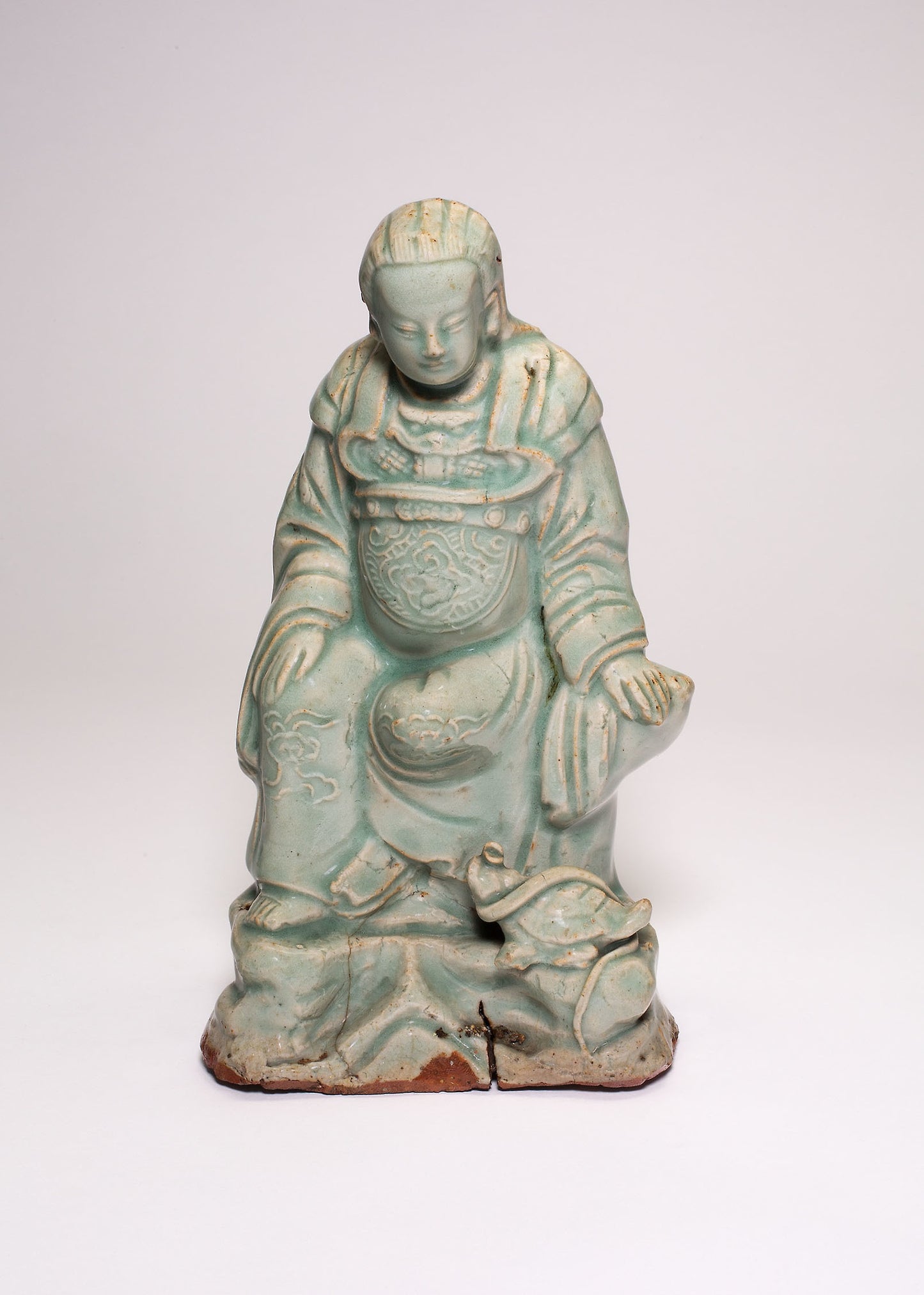 Figure of Daoist God Zhenwu (Perfected Warrior) -  China,  Poster Print Wall Art